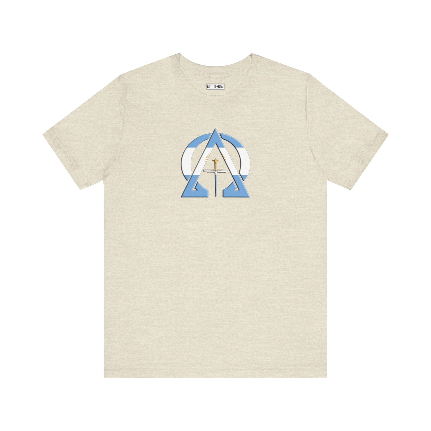 Alpha & Omega Argentina Unisex Short Sleeve Tee
