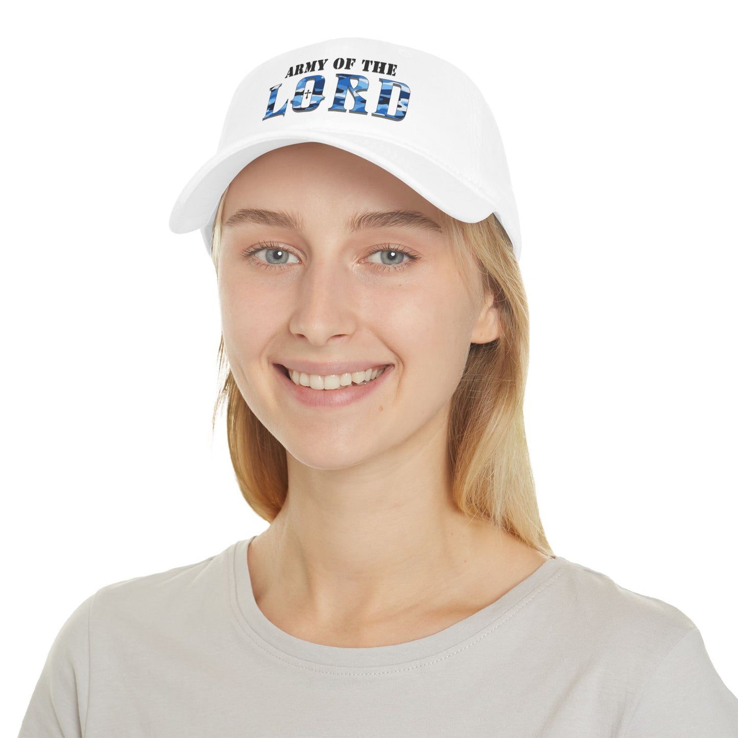 Blue Army Of The Lord Christian Baseball Cap