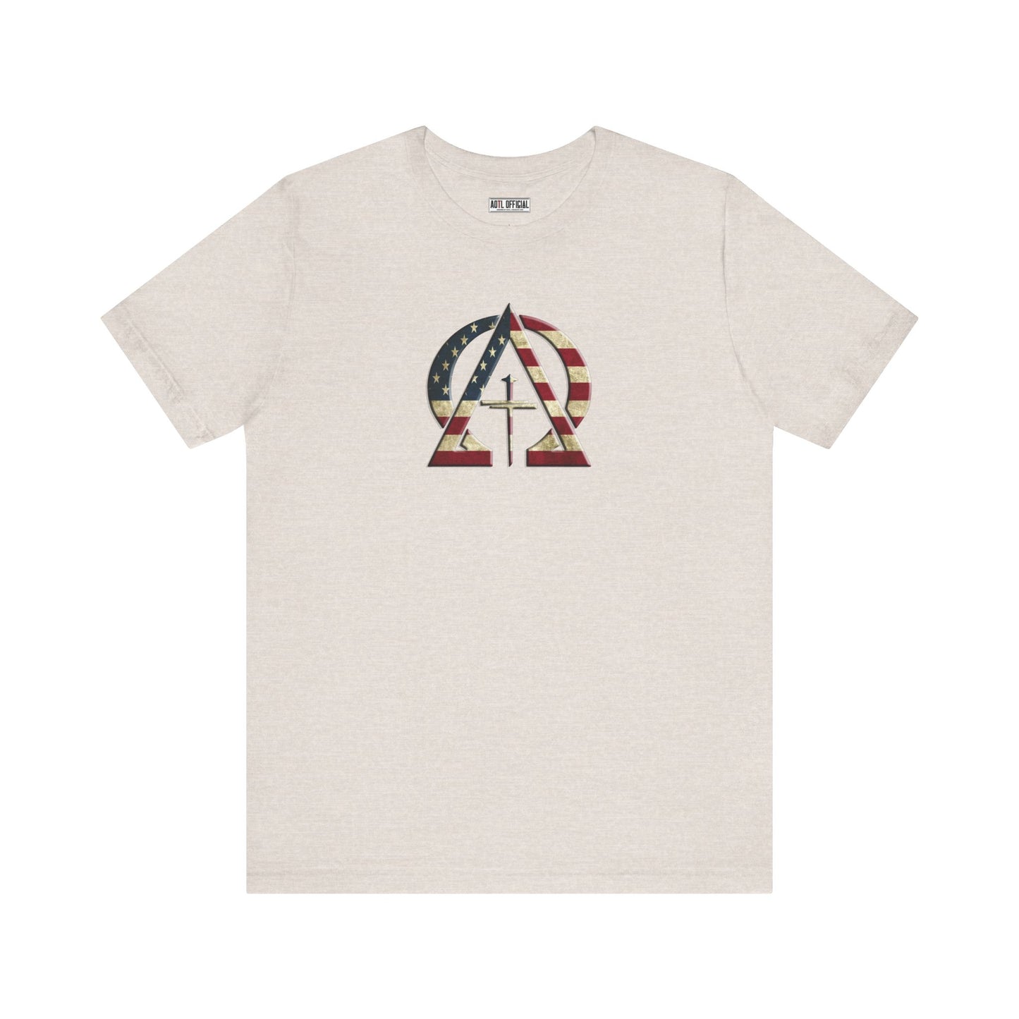 Alpha & Omega Vintage United States Of America Unisex Short Sleeve Tee