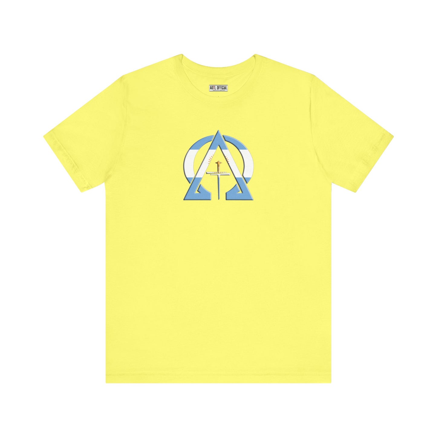 Alpha & Omega Argentina Unisex Short Sleeve Tee