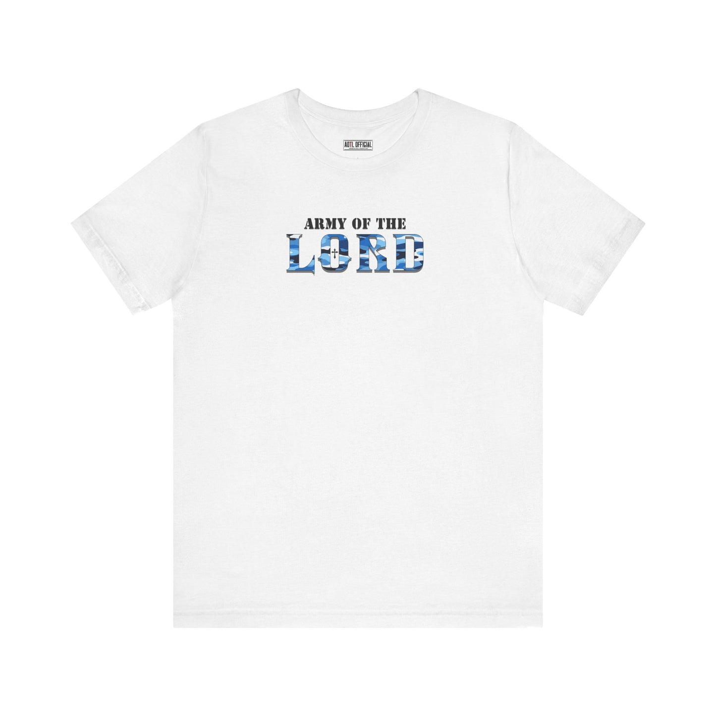 Blue Army Of The Lord Unisex Short Sleeve Tee