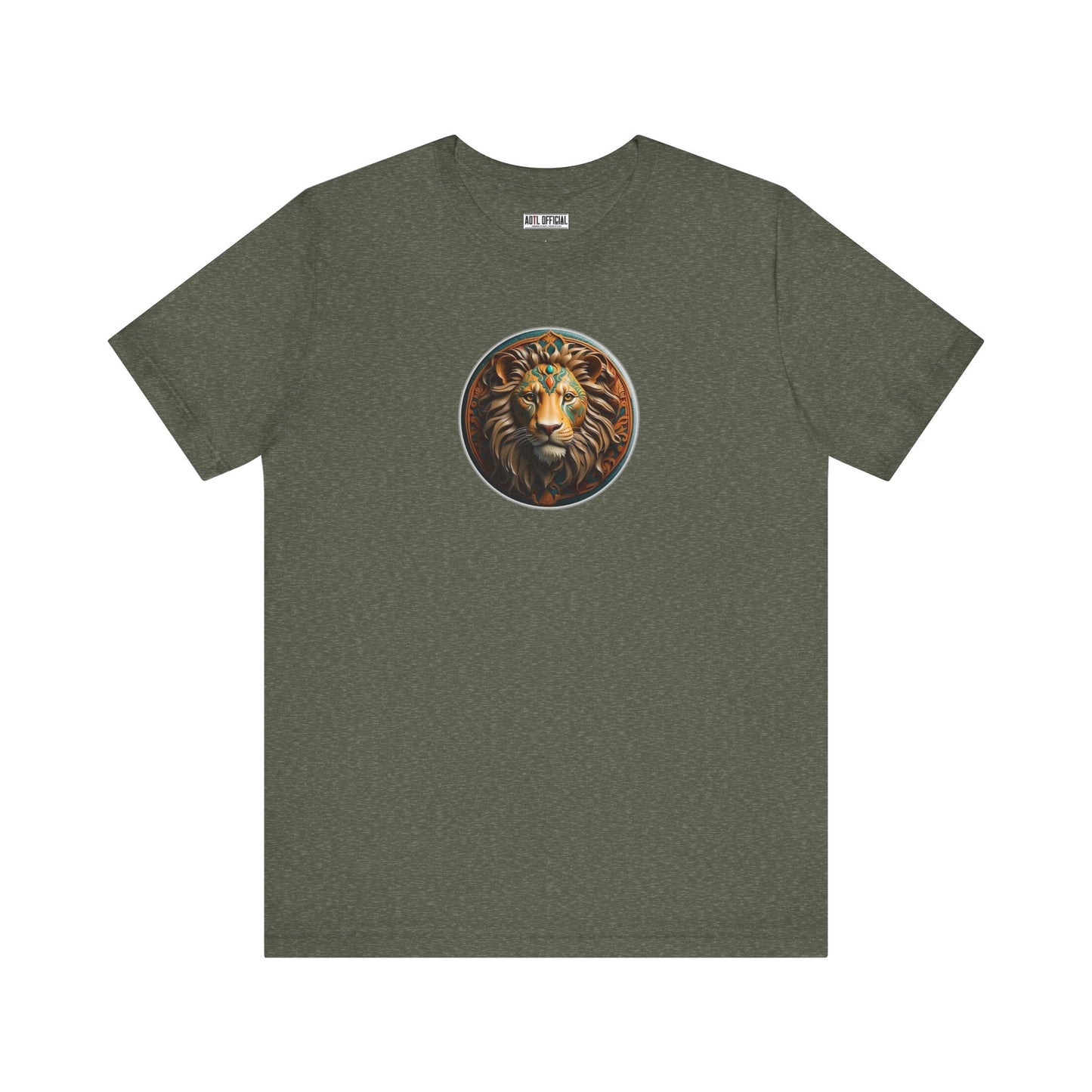 Majestic Redeemer Lion of Judah Christian Unisex Short Sleeve Tee