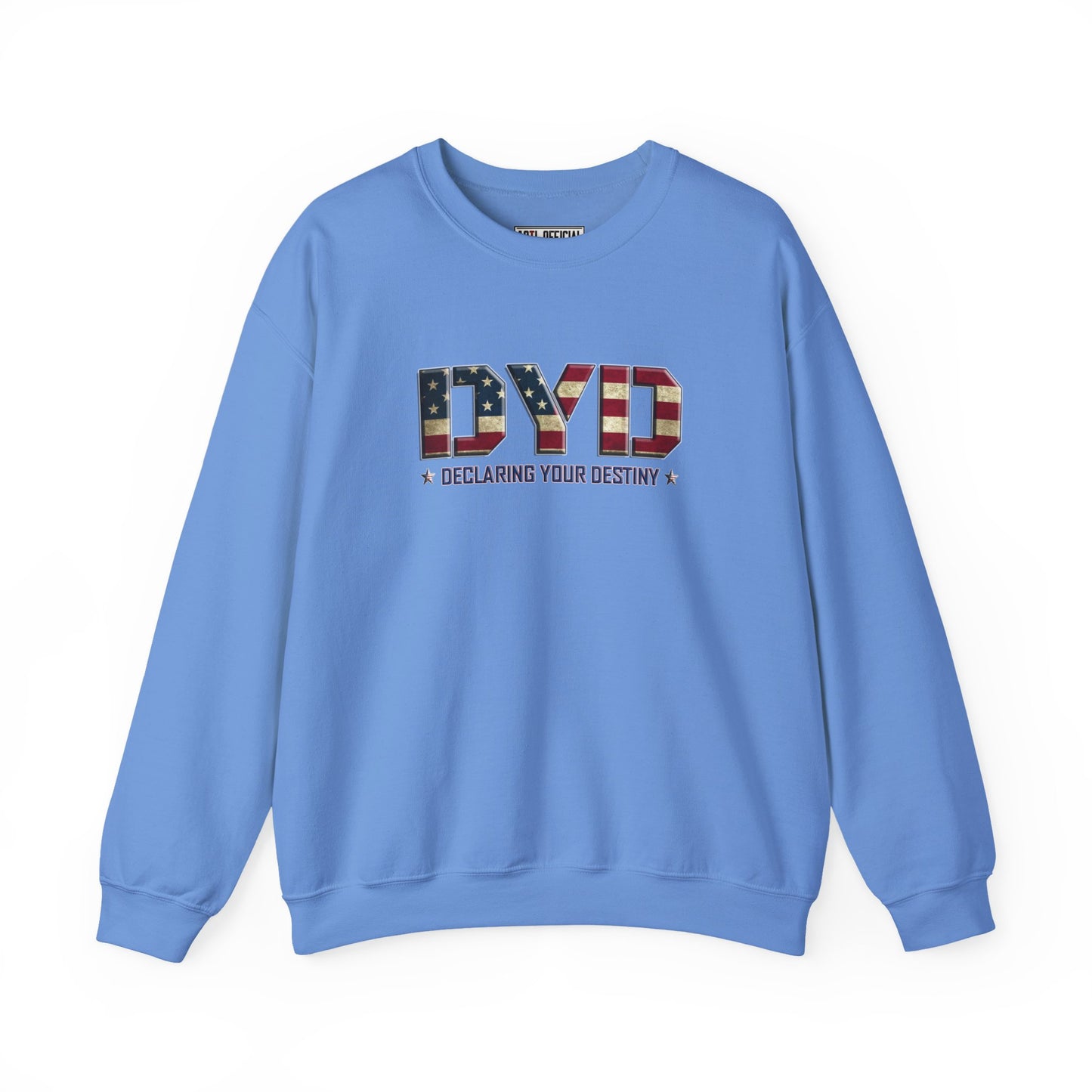 DYD USA Logo/Winged Guardian Unisex Heavy Blend™ Crewneck Sweatshirt