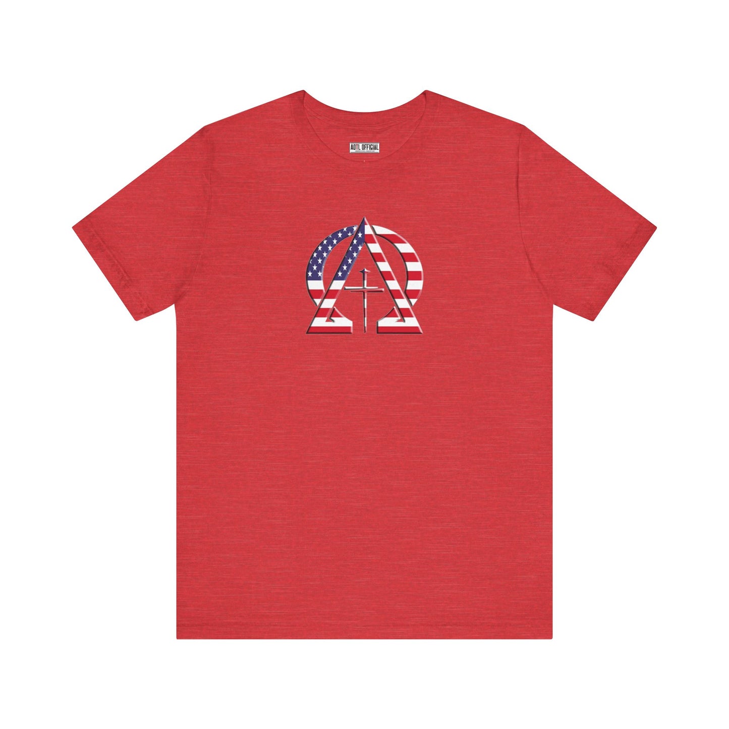 Alpha & Omega United States Of America Unisex Short Sleeve Tee