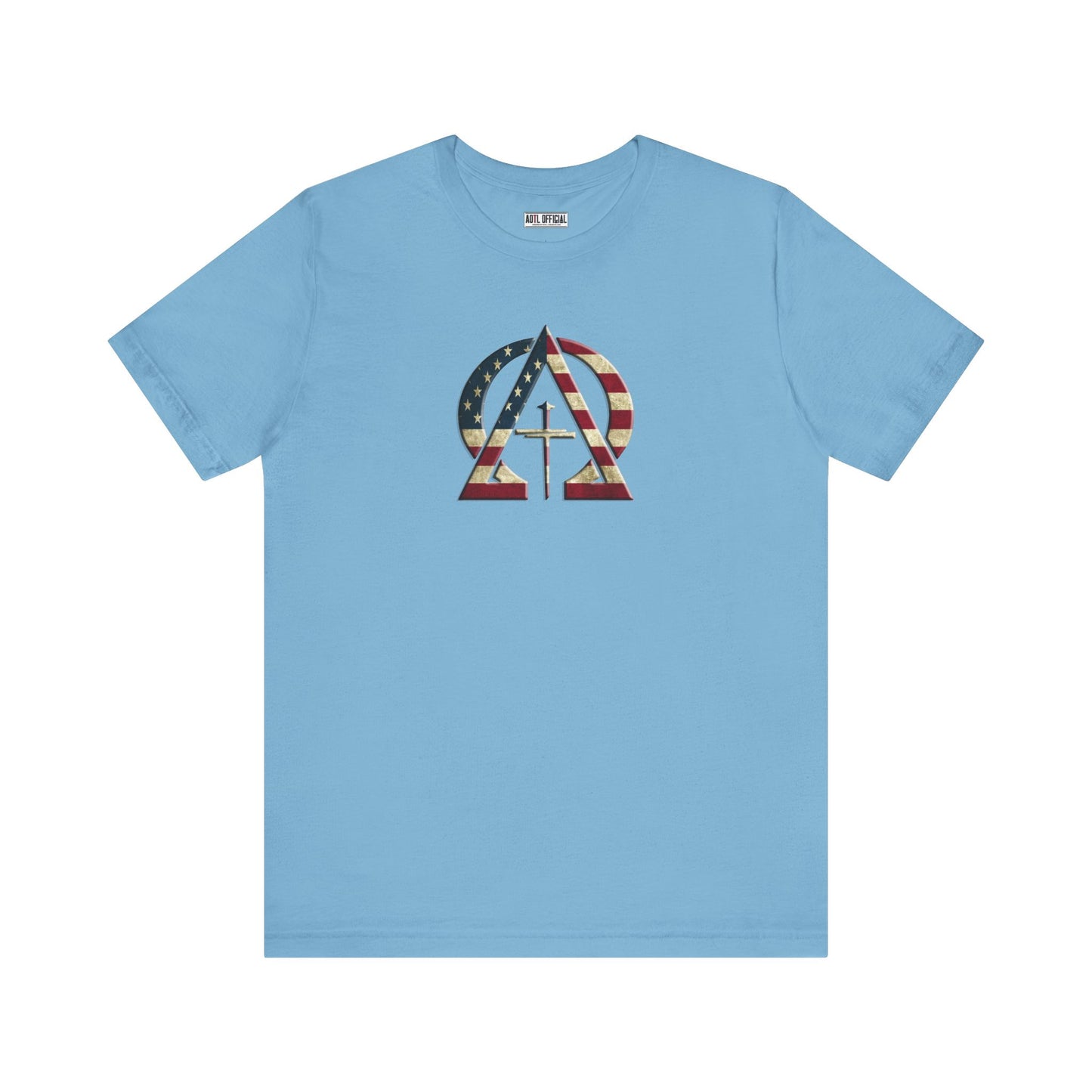 Alpha & Omega Vintage United States Of America Unisex Short Sleeve Tee