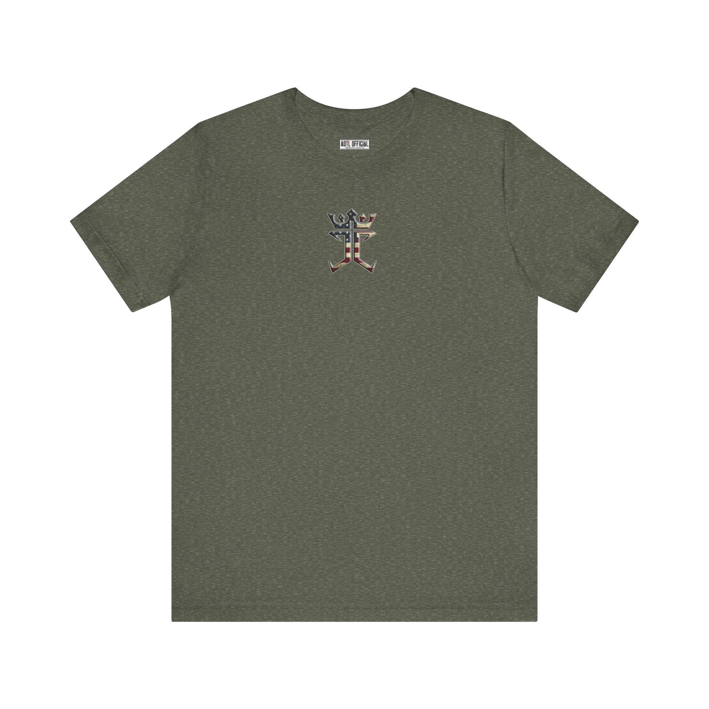 Vintage Jesus Christ Is King In The United States Unisex Short Sleeve Tee
