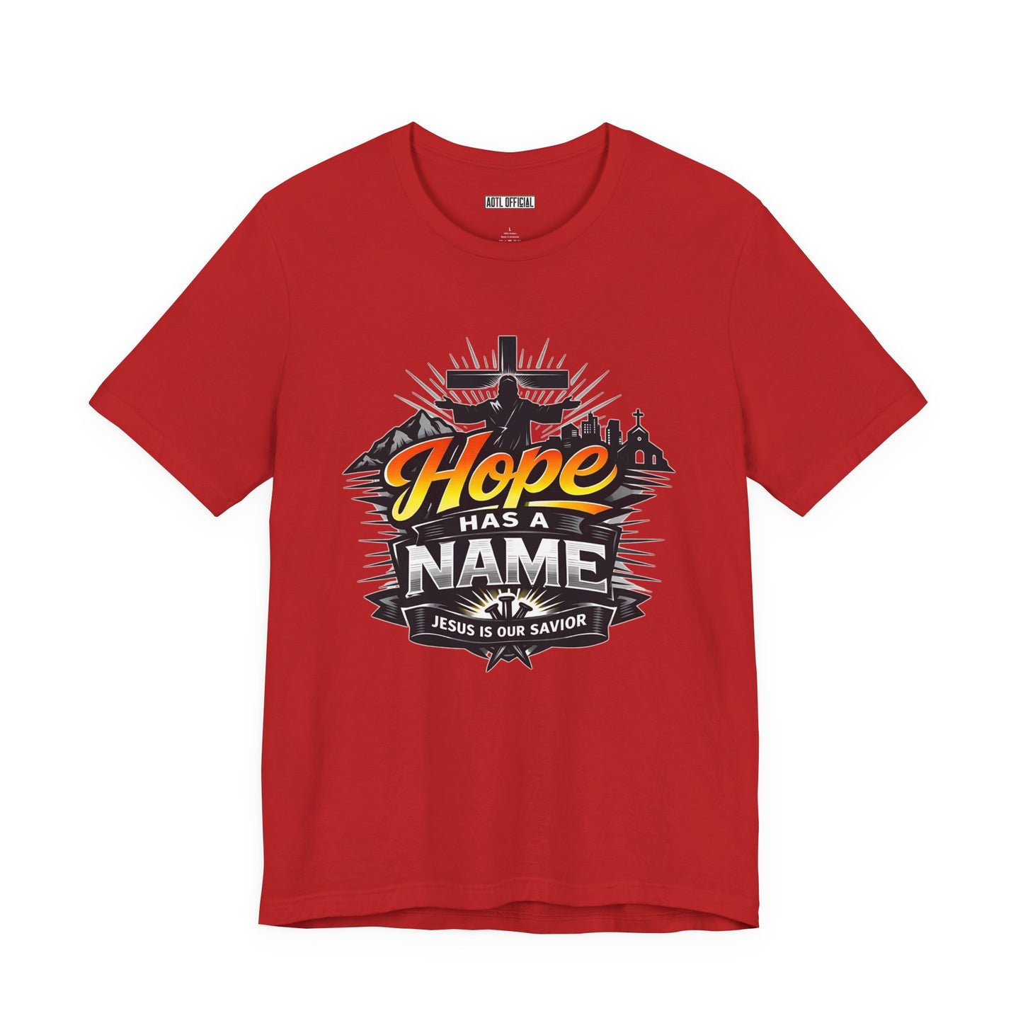 Hope Has A Name Unisex Short Sleeve Tee