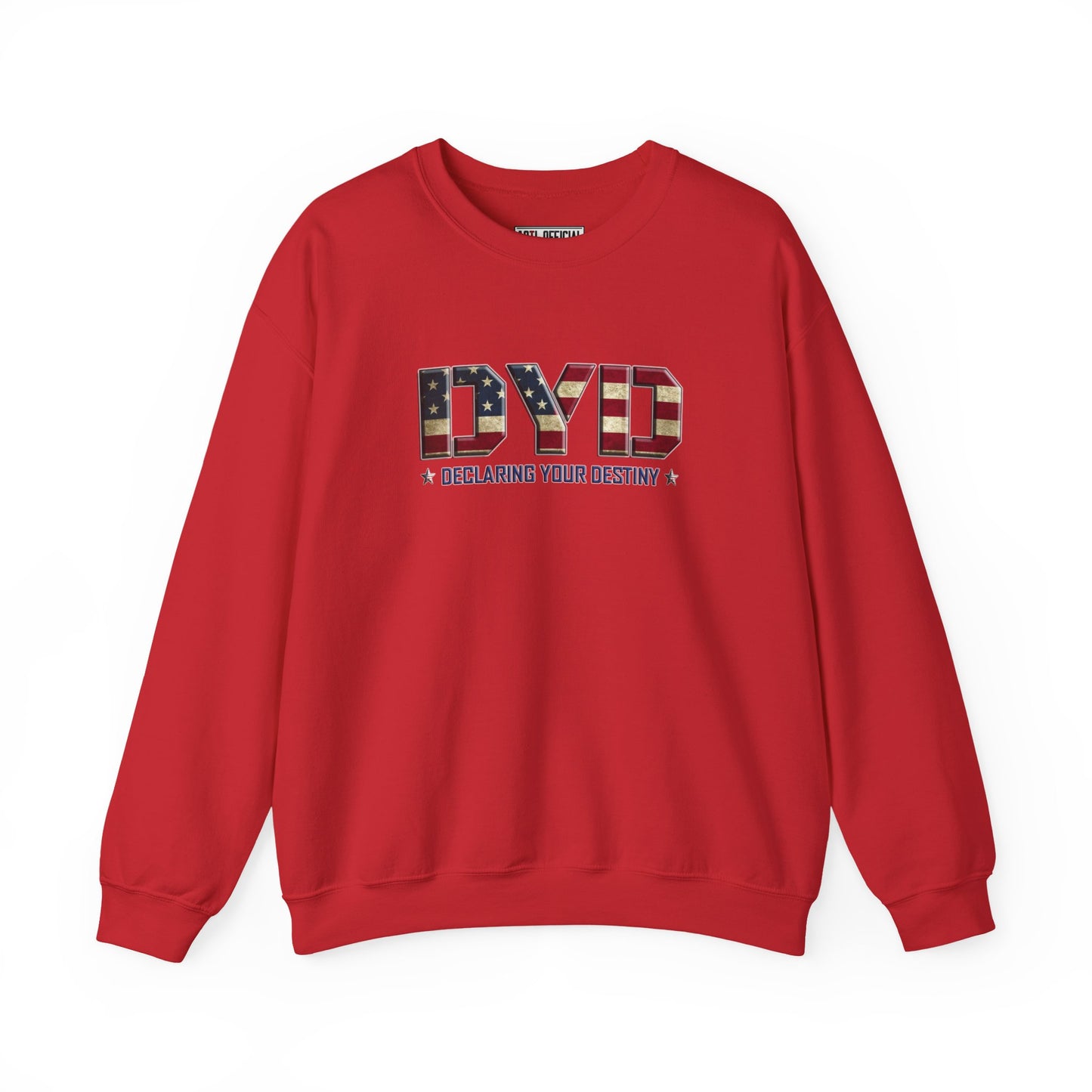 DYD USA Logo/Sacrificial Freedom Unisex Heavy Blend™ Crewneck Sweatshirt