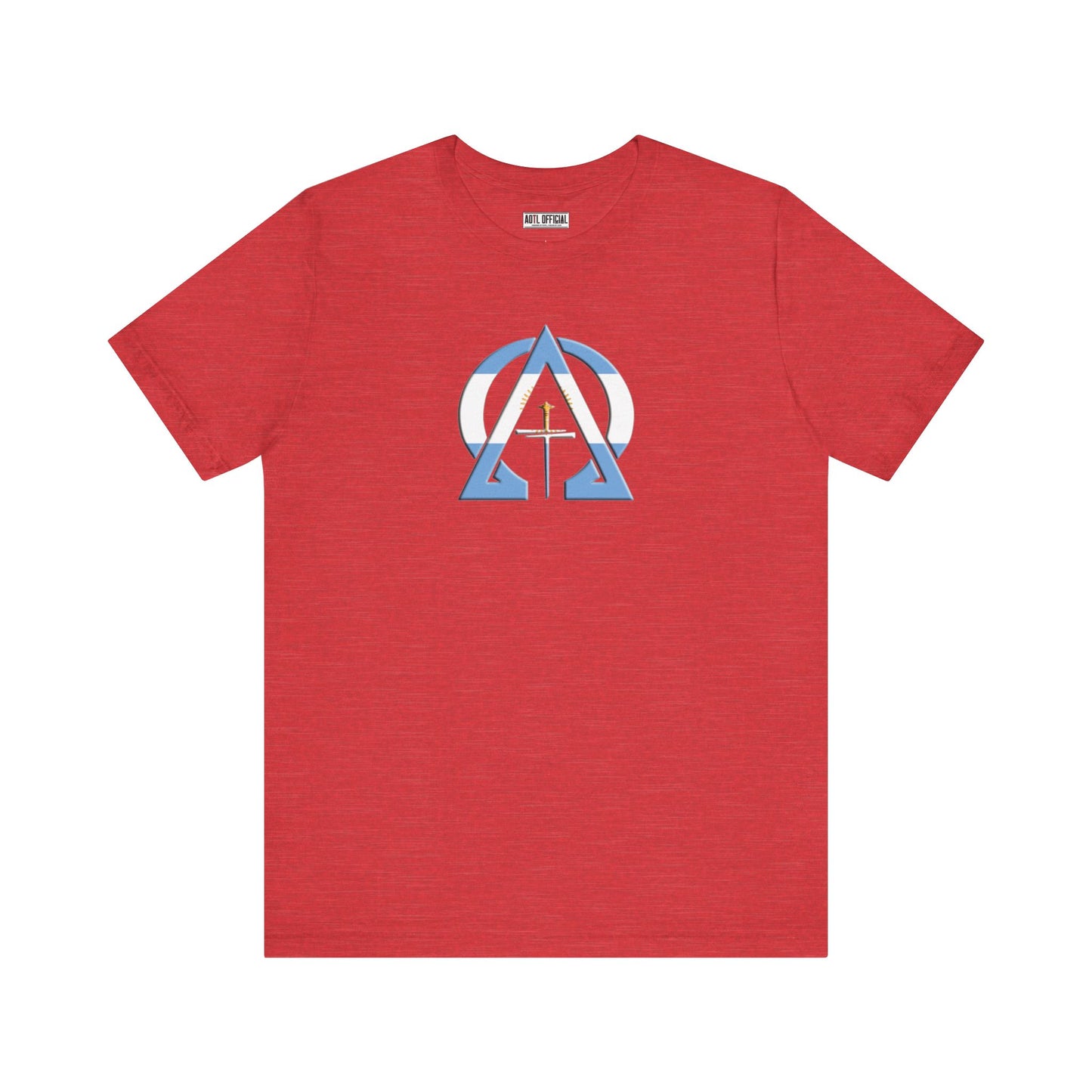 Alpha & Omega Argentina Unisex Short Sleeve Tee