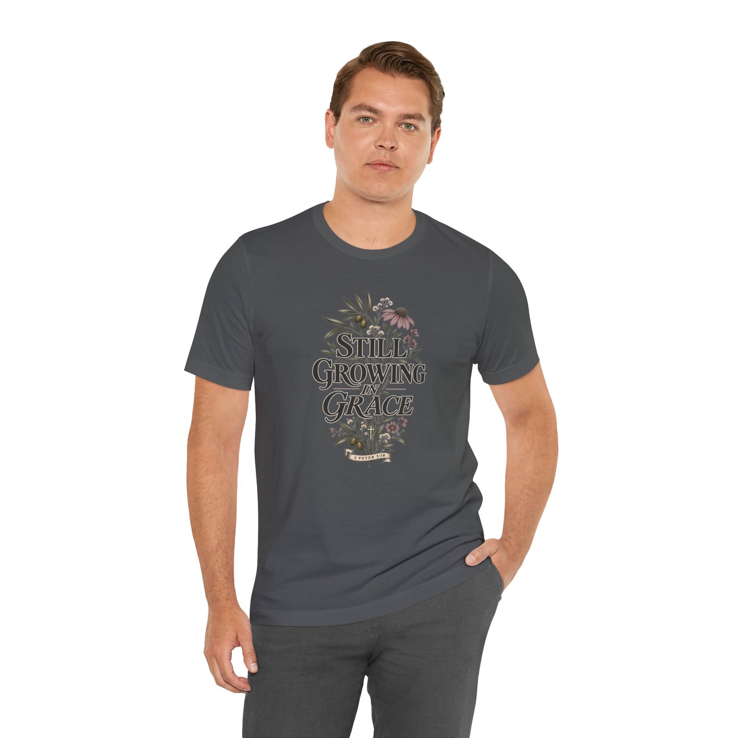 Still Growing in Grace Christian T-shirt