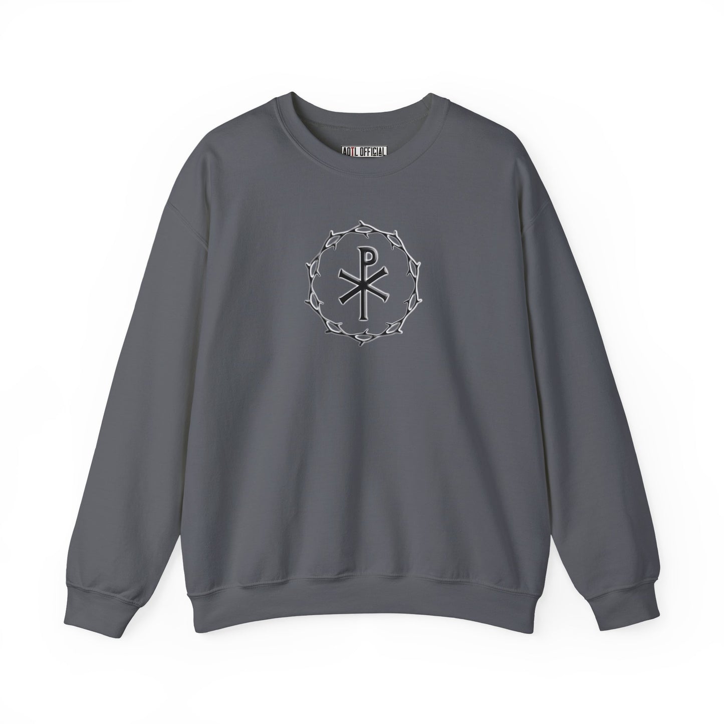 Circle of Thorns & Chi-Rho Unisex Heavy Blend™ Crewneck Sweatshirt