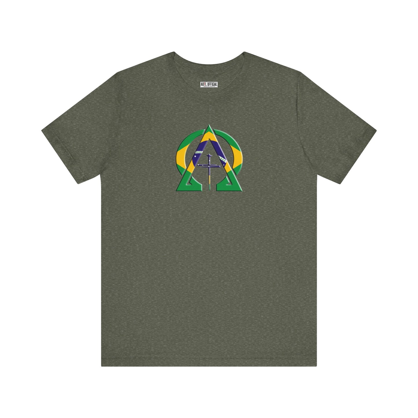 Alpha & Omega Brazil Unisex Short Sleeve Tee