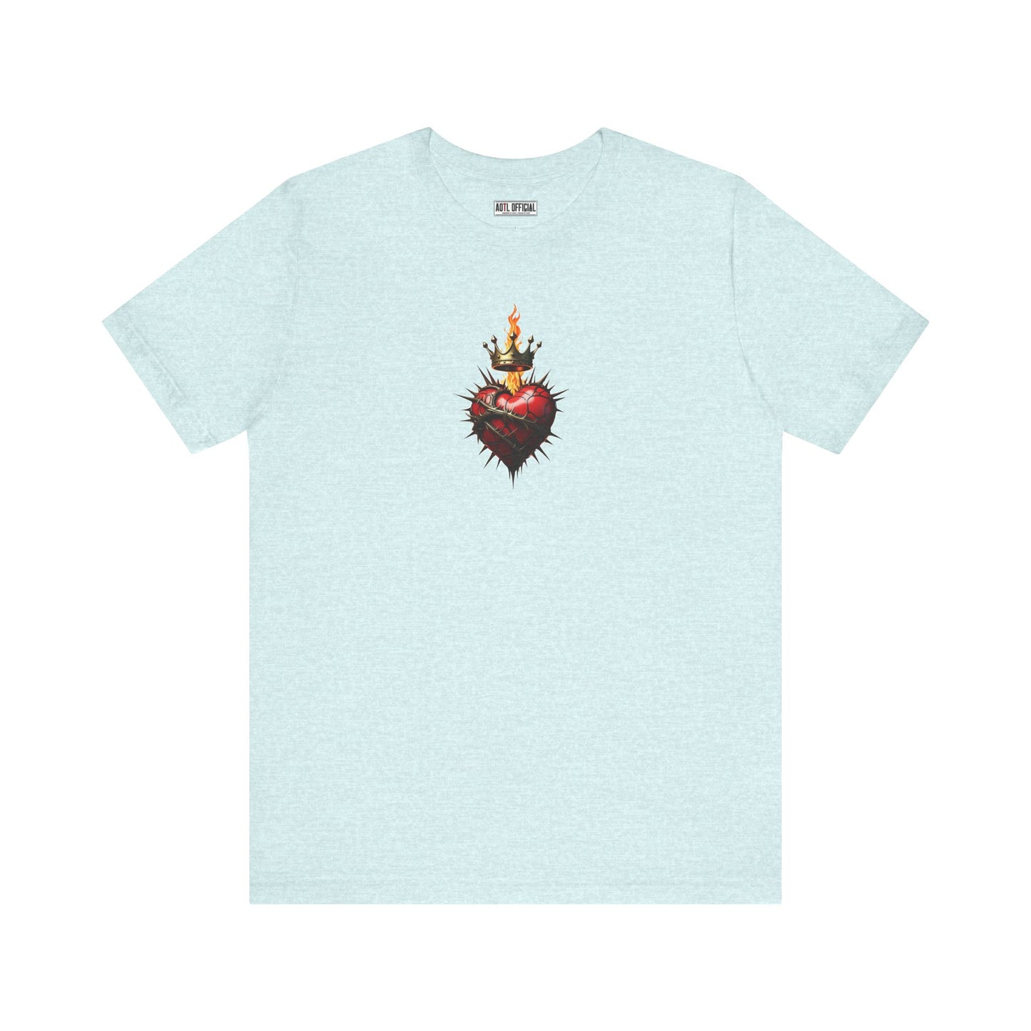 The Sacred Heart of Jesus Christian Unisex Short Sleeve Tee