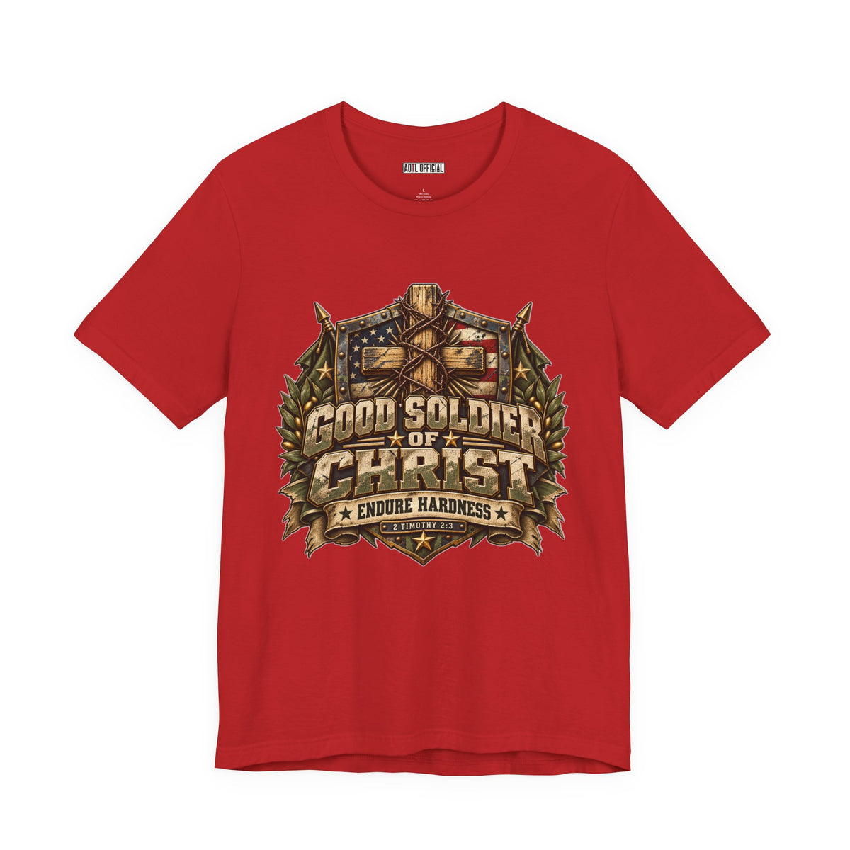 Good Soldier of Christ — Endure Hardness Christian T-shirt