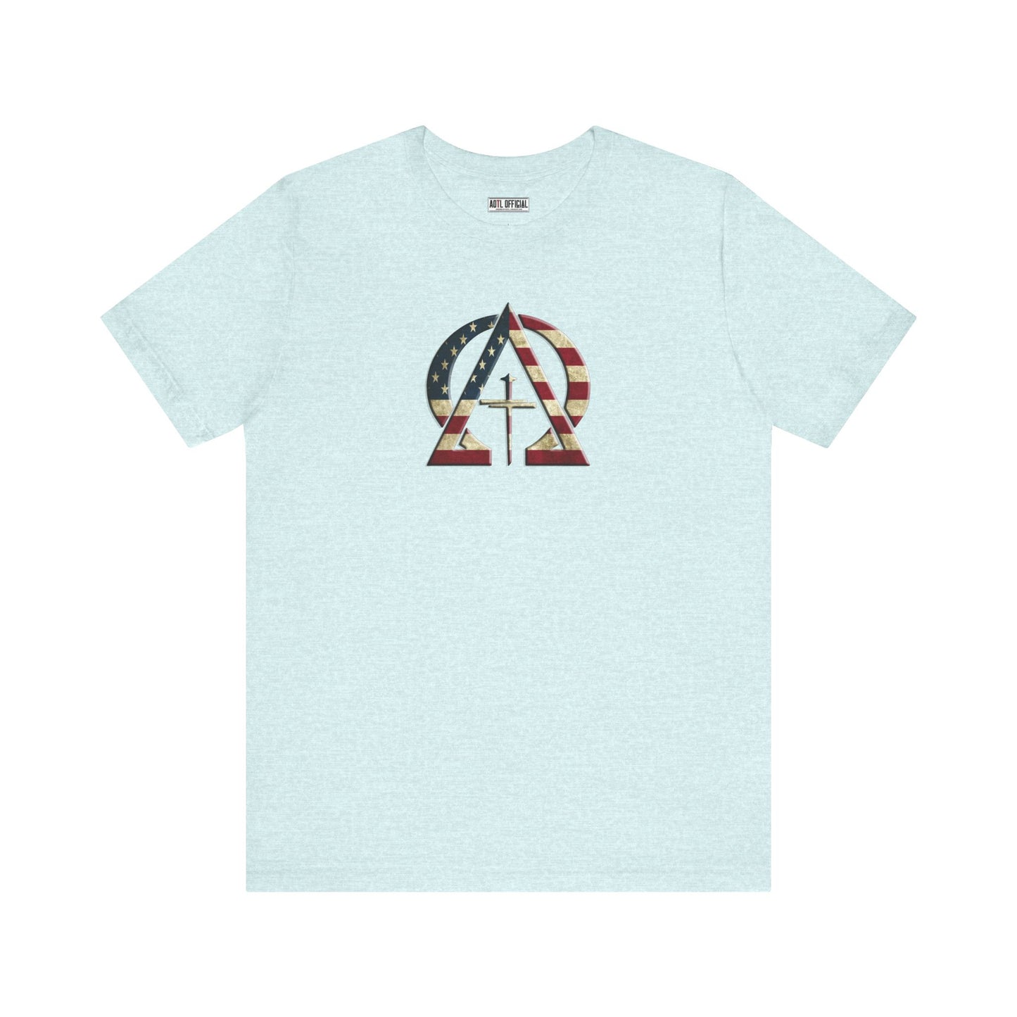Alpha & Omega Vintage United States Of America Unisex Short Sleeve Tee