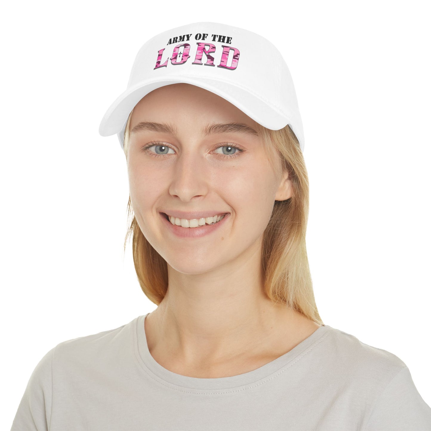 Pink Army Of The Lord Christian Baseball Cap