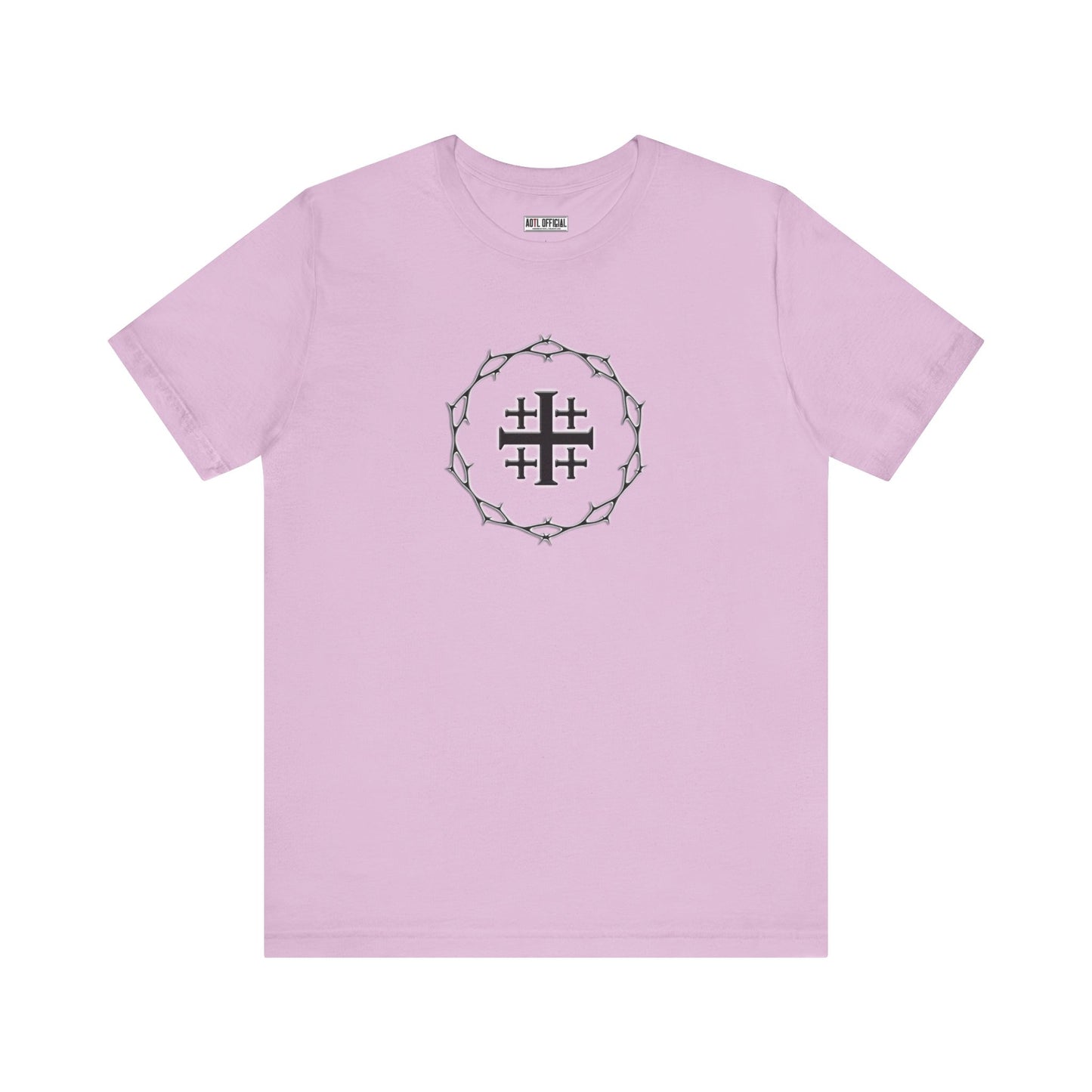 Circle of Thorns & Jerusalem Cross Unisex Short Sleeve Tee