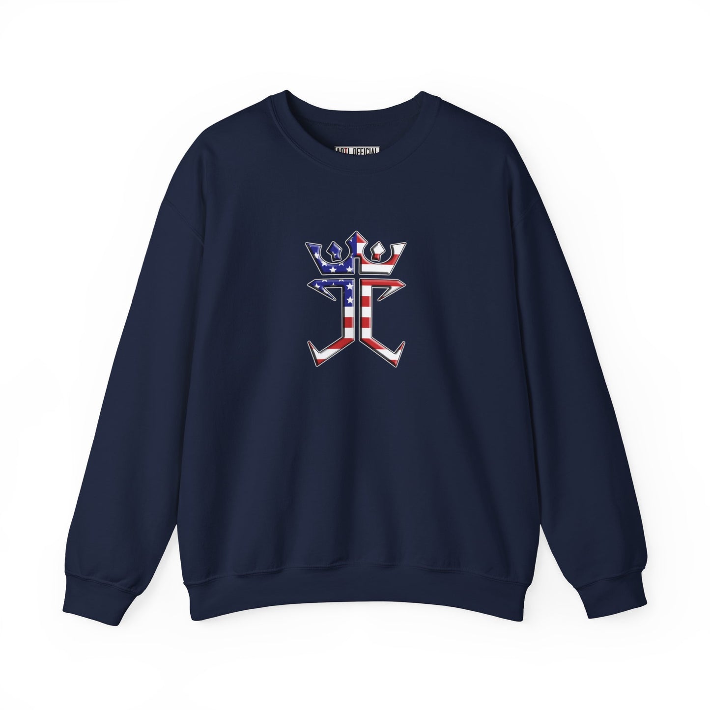 Jesus Christ is King of USA Unisex Heavy Blend™ Crewneck Sweatshirt