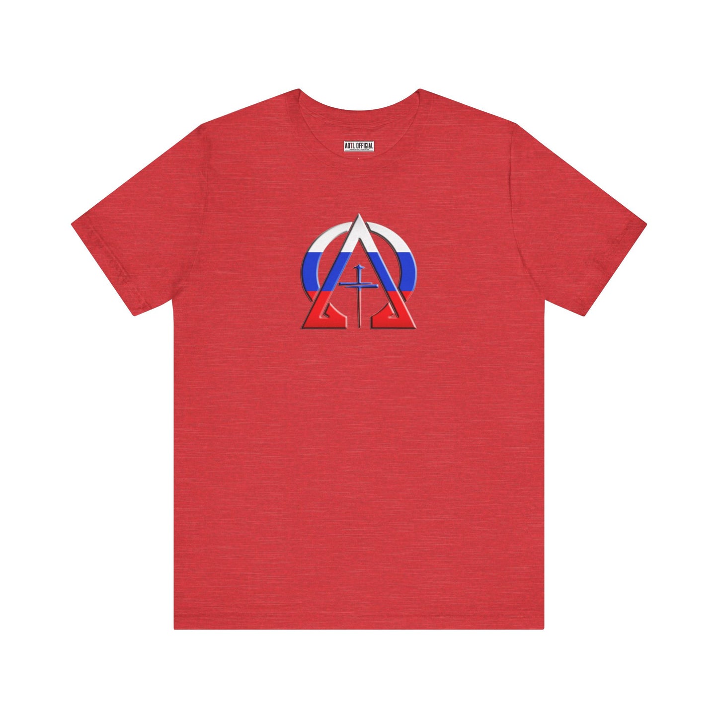 Alpha & Omega Russia Unisex Short Sleeve Tee