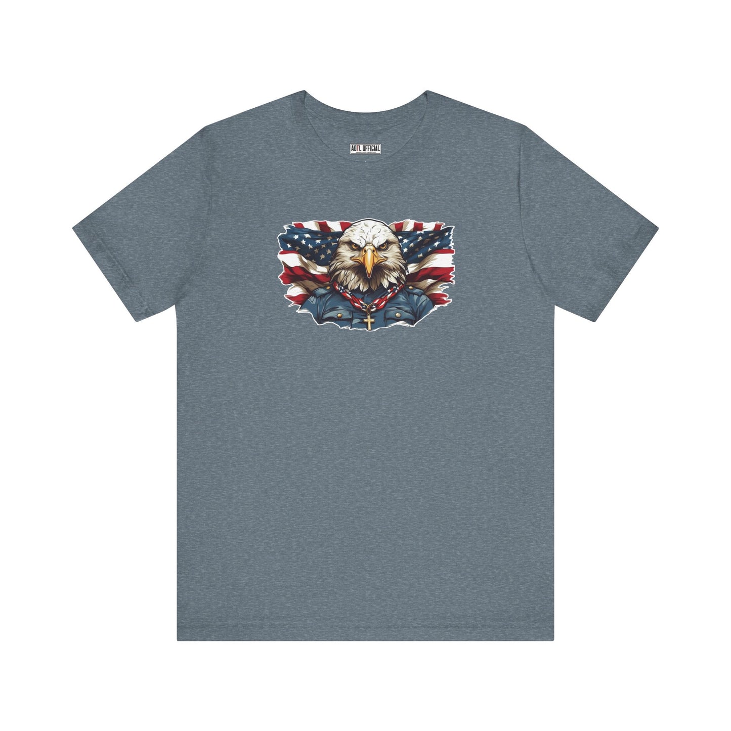 Defender of Liberty Christian Patriotic Unisex Short Sleeve Tee