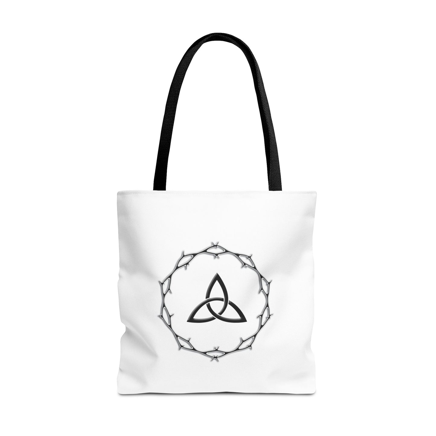 Circle Of Thorns With Trinity Knot Christian Tote bag