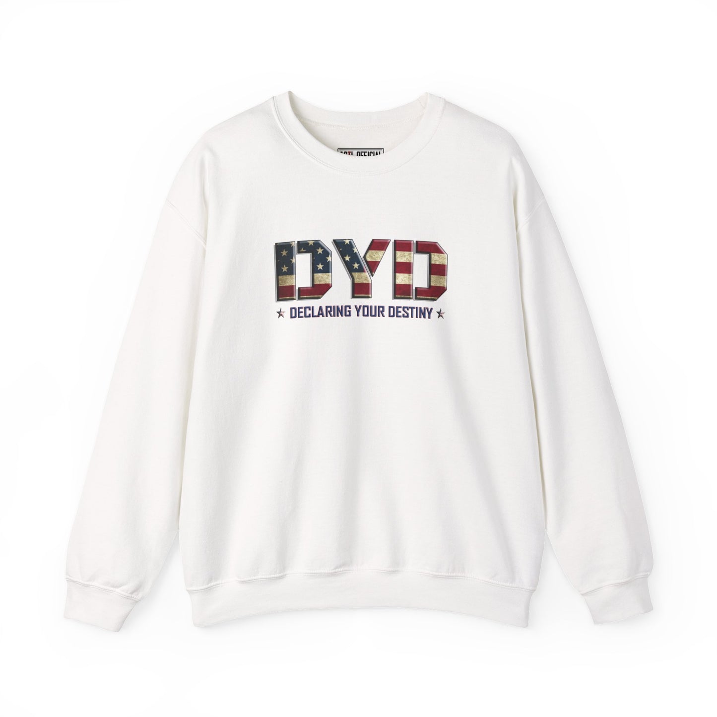 DYD USA Logo/Winged Guardian Unisex Heavy Blend™ Crewneck Sweatshirt