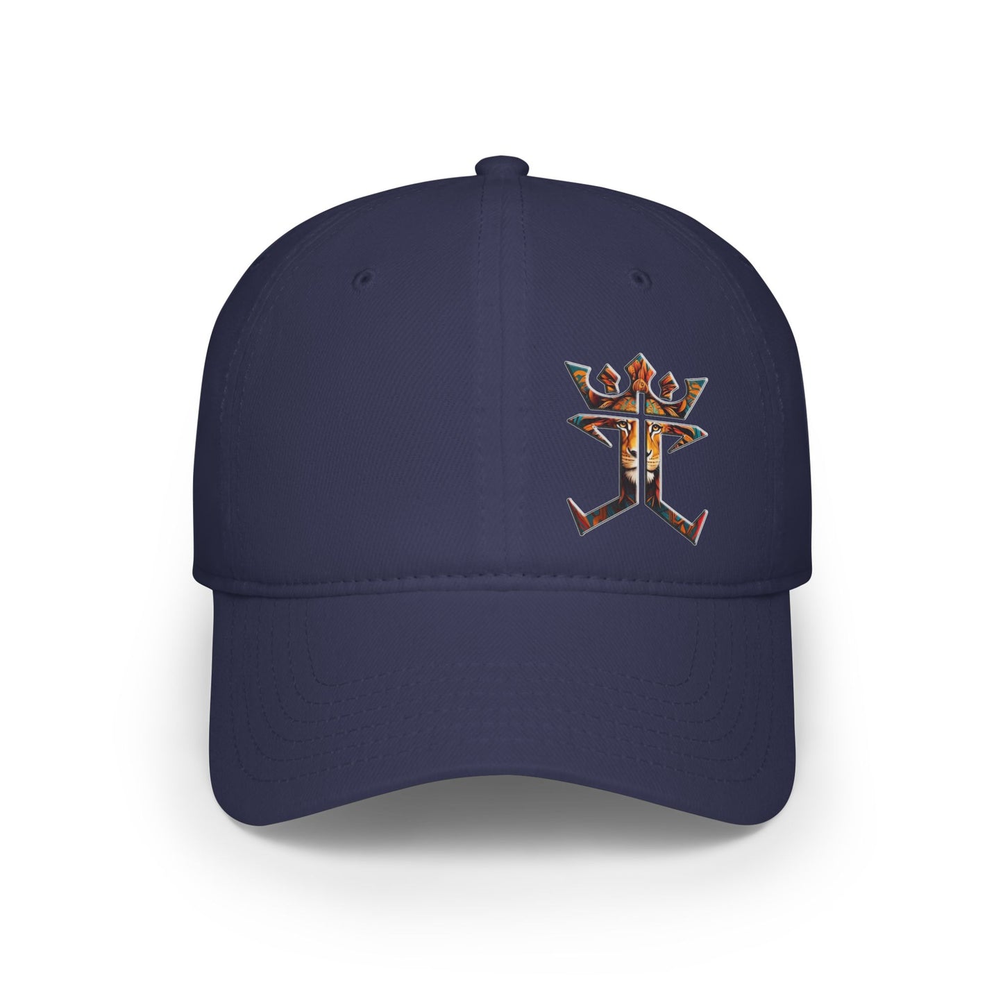 Jesus Christ Is King Lion Of Judah Logo Christian Baseball Cap