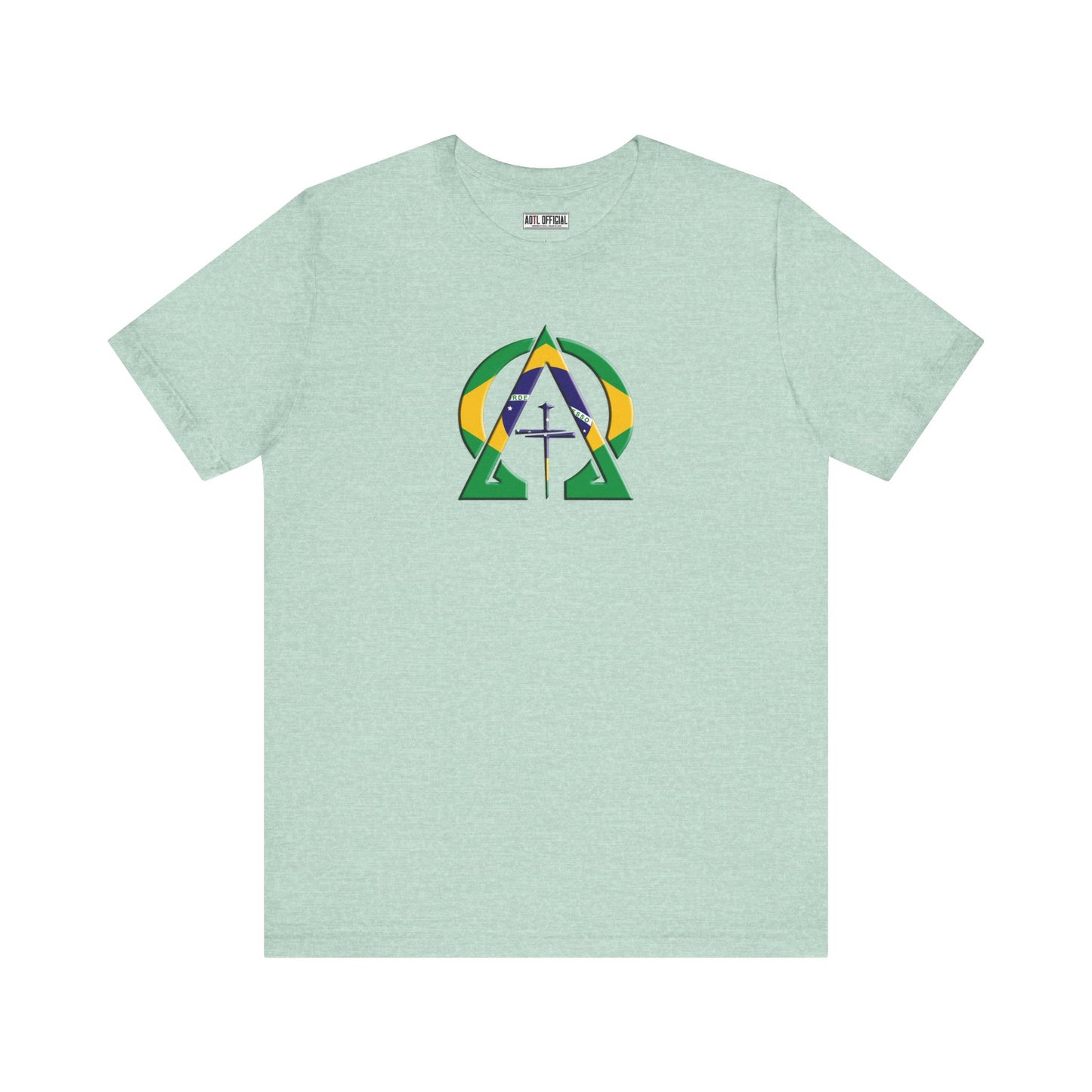 Alpha & Omega Brazil Unisex Short Sleeve Tee