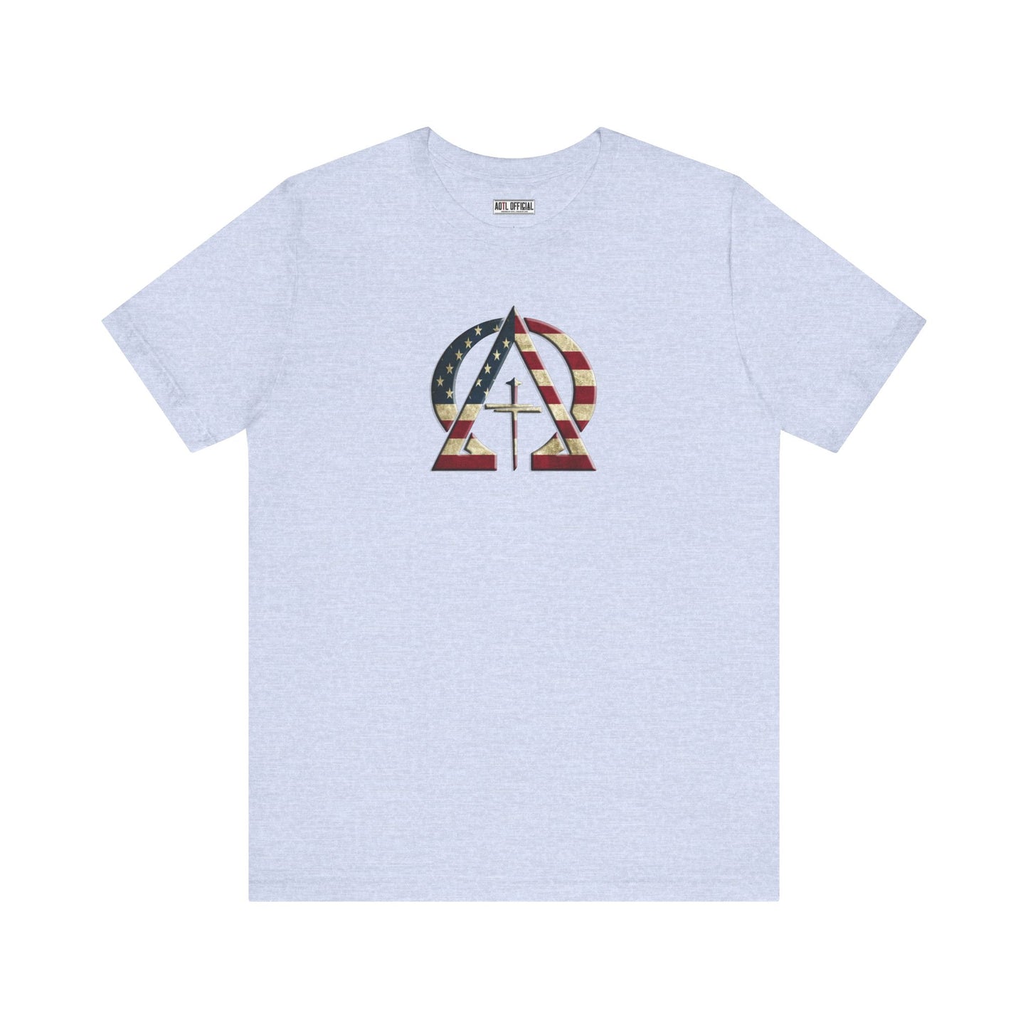 Alpha & Omega Vintage United States Of America Unisex Short Sleeve Tee