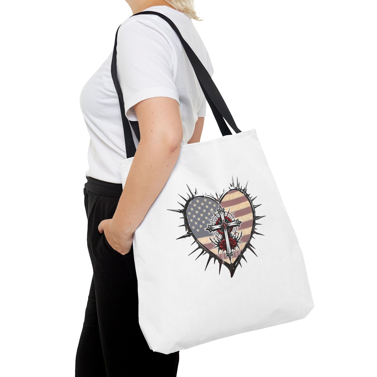 Sacrificial Freedom Christian Tote bag