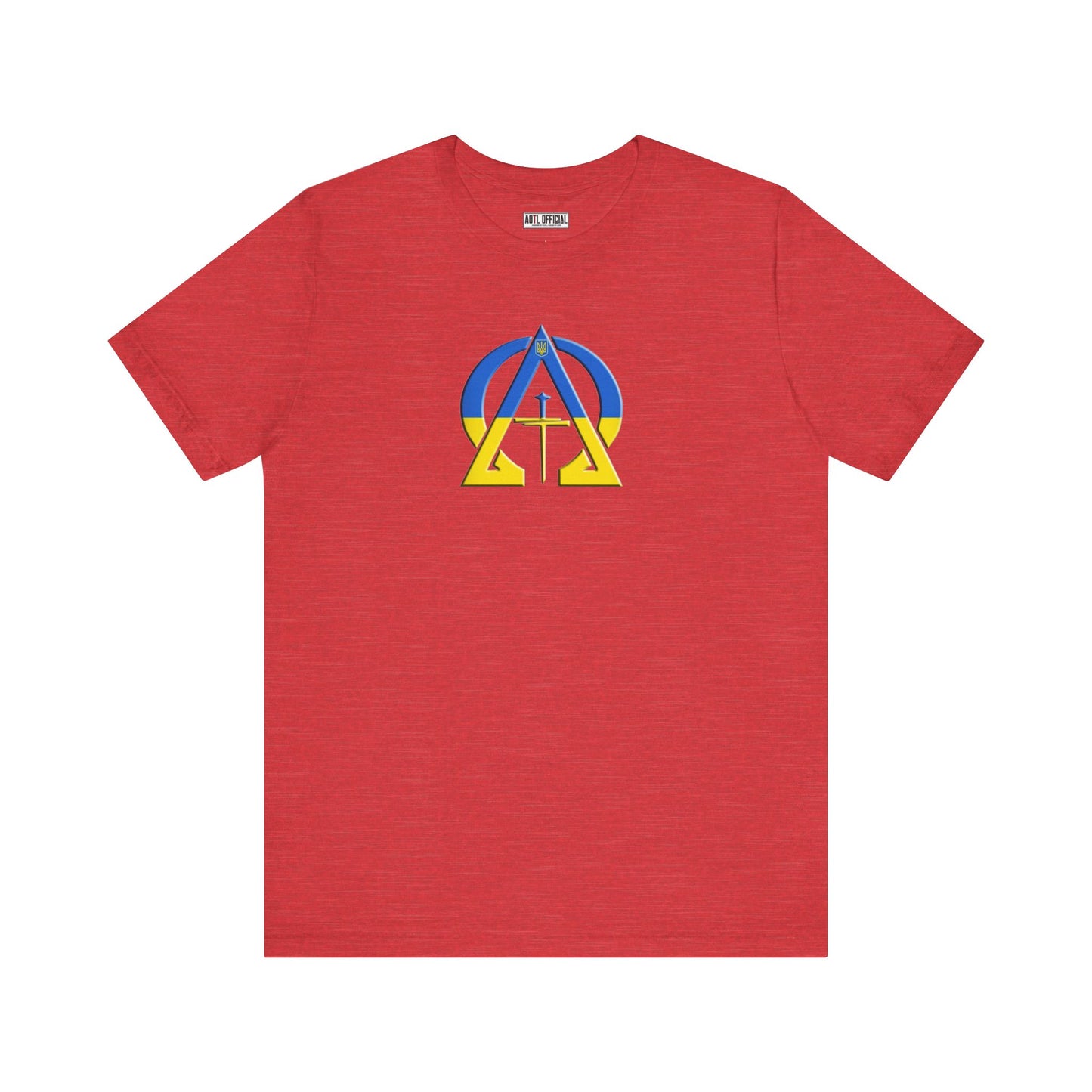 Alpha & Omega Ukraine Unisex Short Sleeve Tee