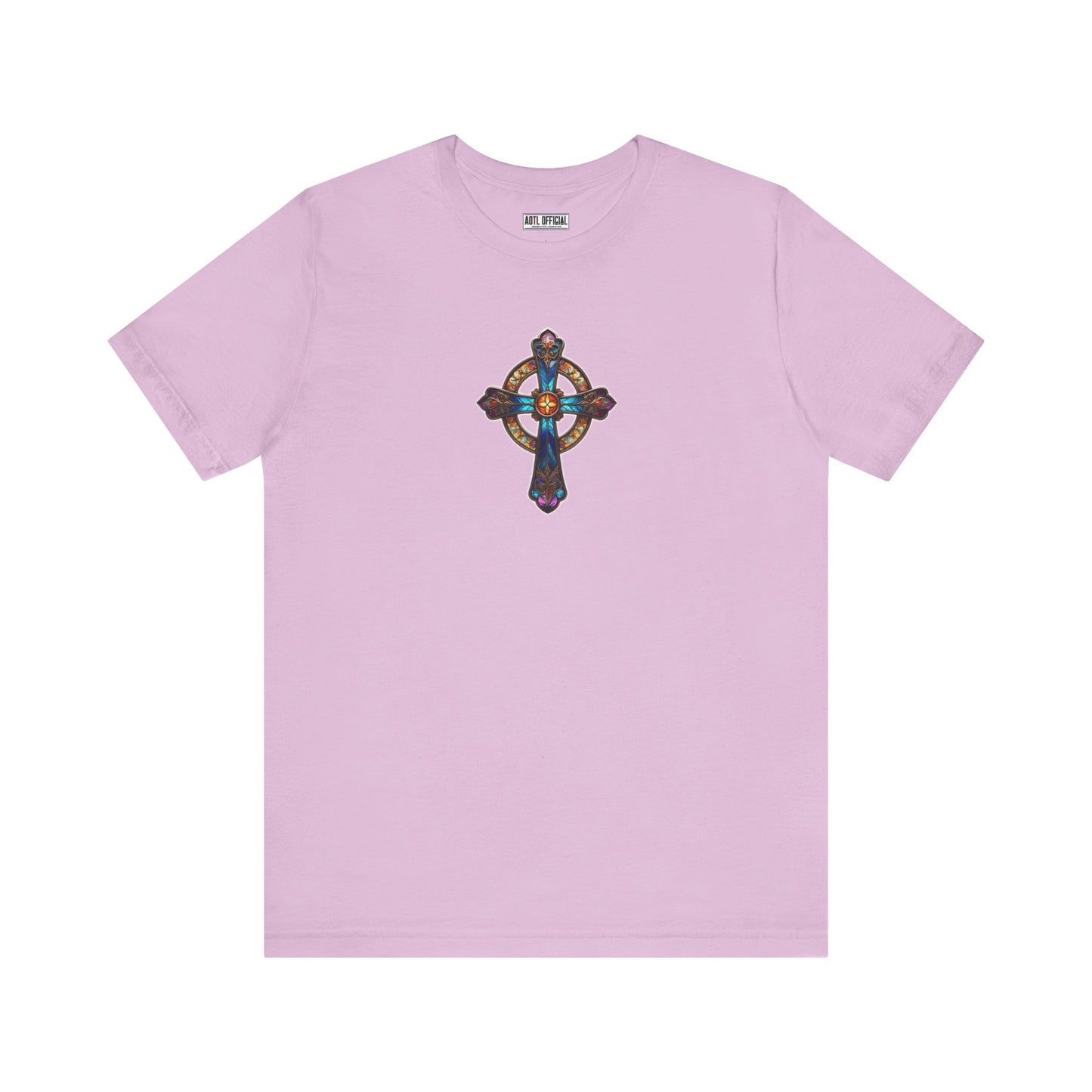 Radiant Cross Christian Unisex Short Sleeve Tee