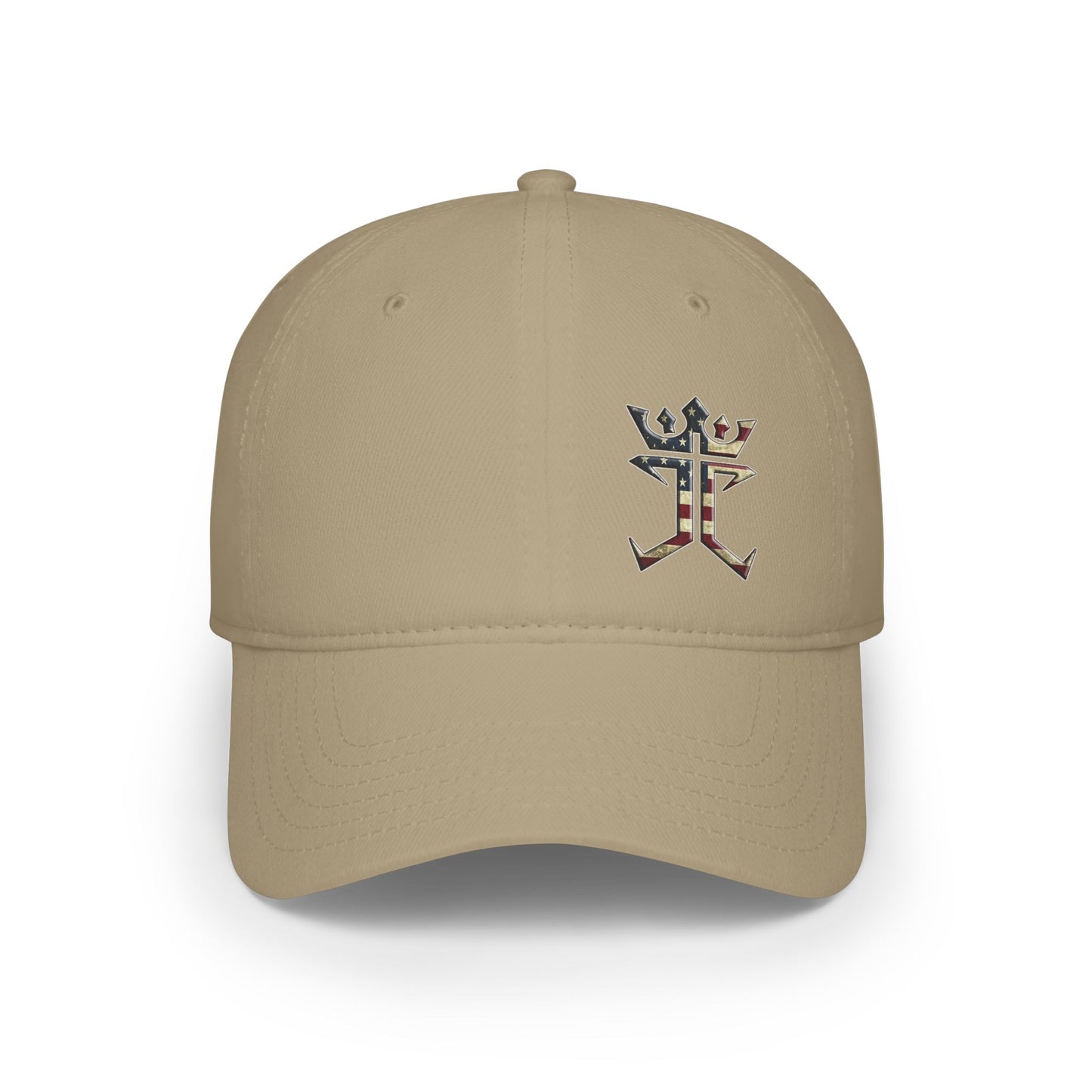 Jesus Christ Is King USA Logo Christian Baseball Cap