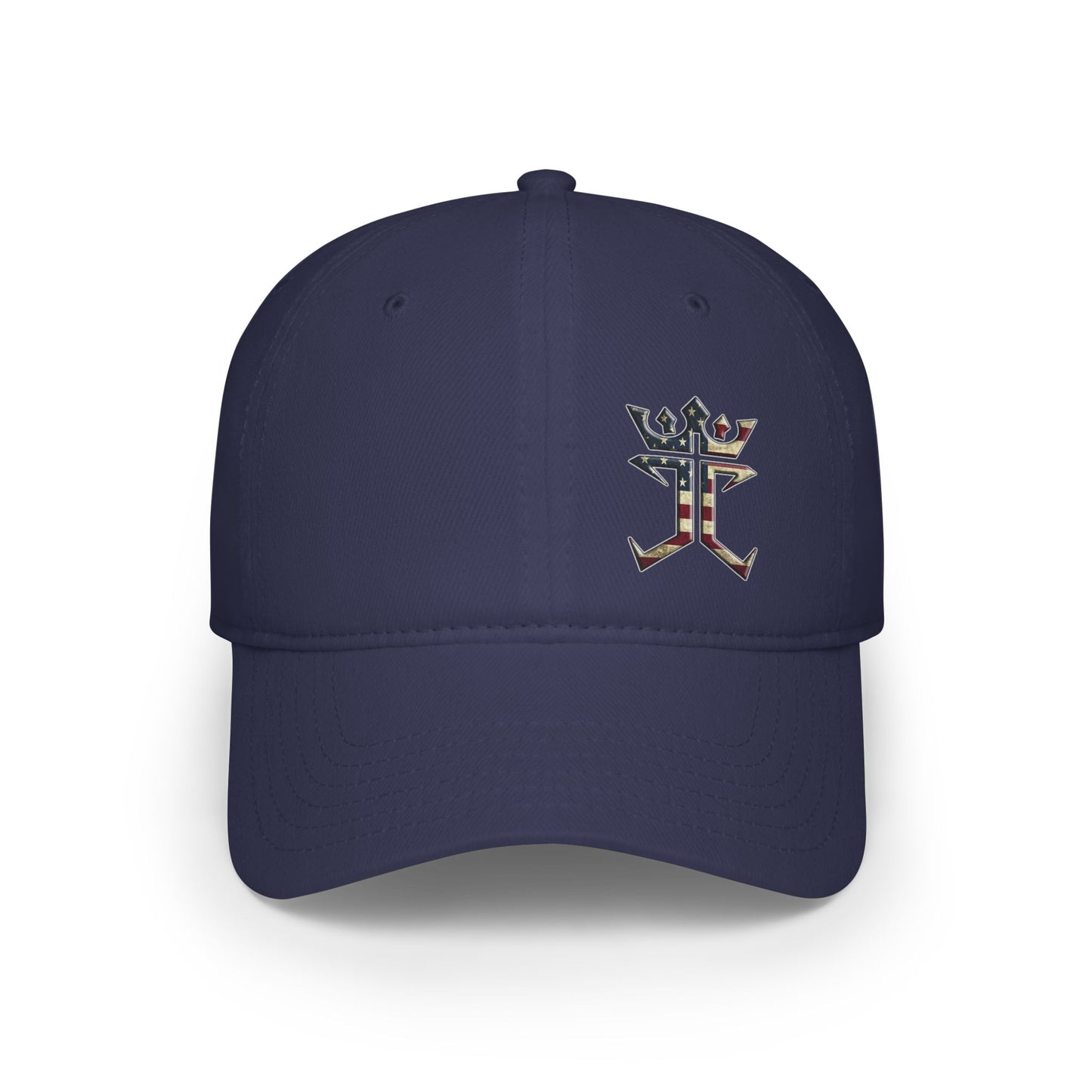 Jesus Christ Is King USA Logo Christian Baseball Cap
