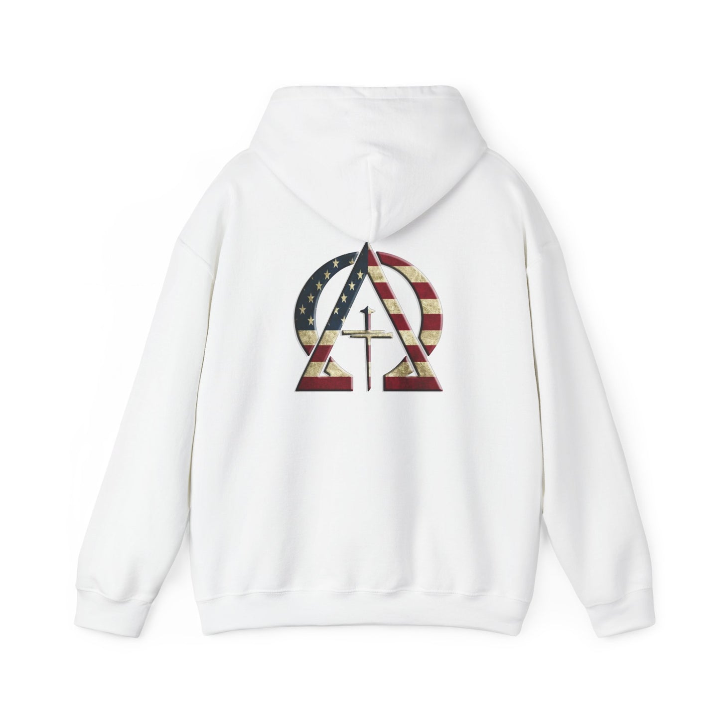 Declaring Your Destiny USA/ Alpha & Omega USA Unisex Heavy Blend™ Hooded Sweatshirt