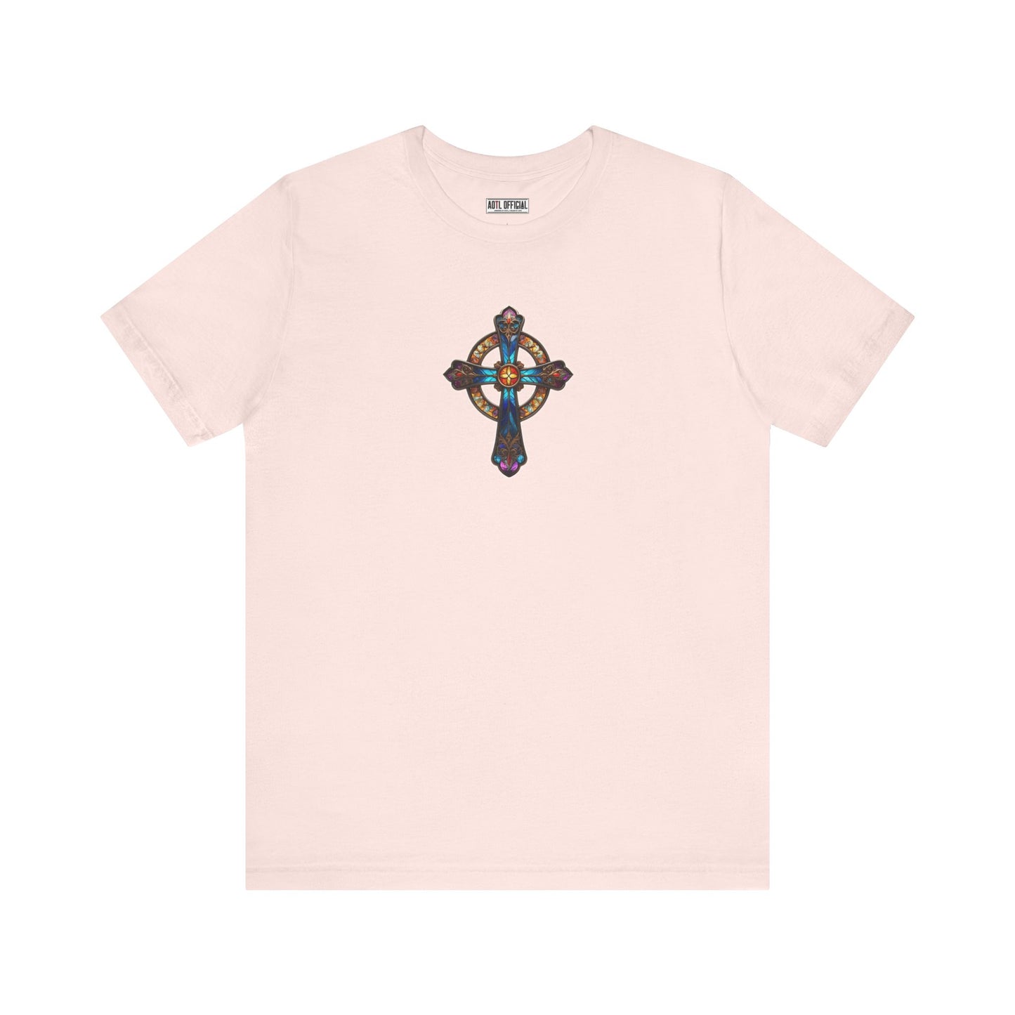Radiant Cross Christian Unisex Short Sleeve Tee