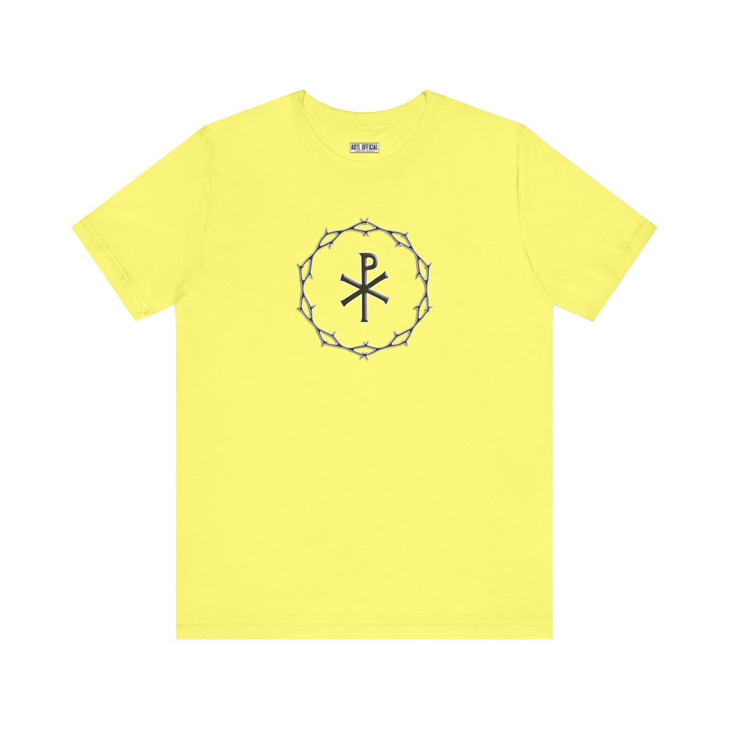 Circle of Thorns & Chi-Rho Unisex Jersey Short Sleeve Tee