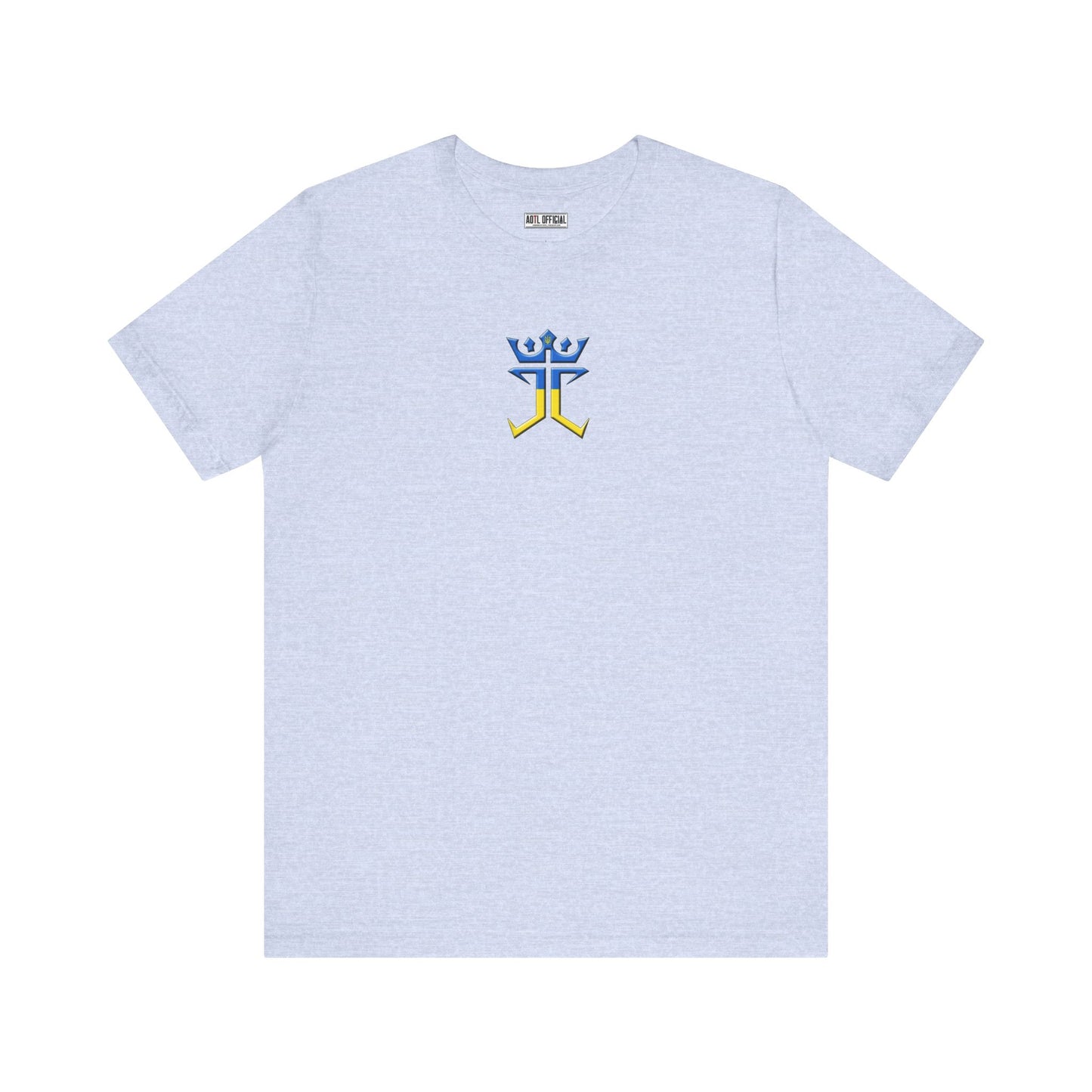 Jesus Christ Is King In Ukraine Unisex Short Sleeve Tee