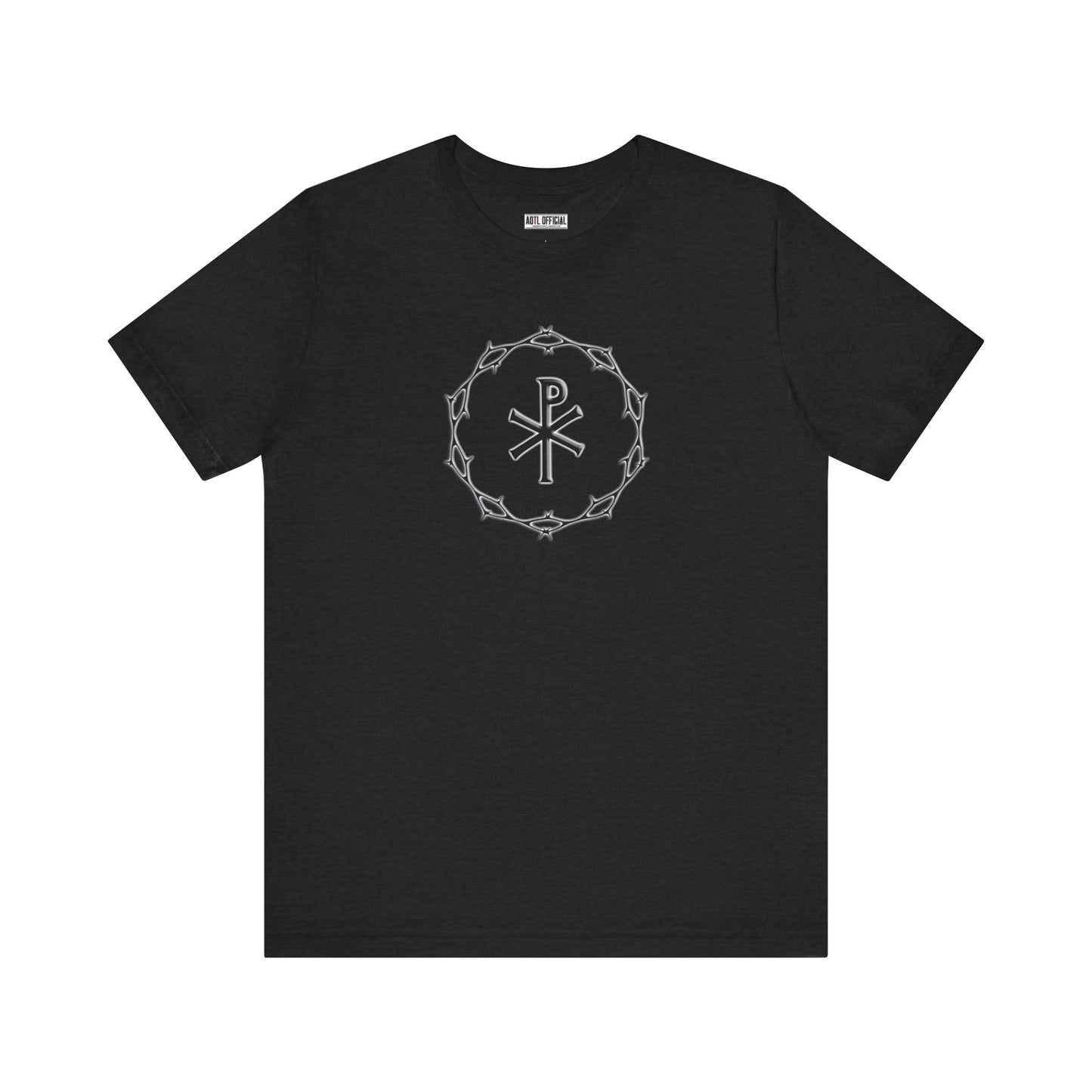 Circle of Thorns & Chi-Rho Unisex Jersey Short Sleeve Tee