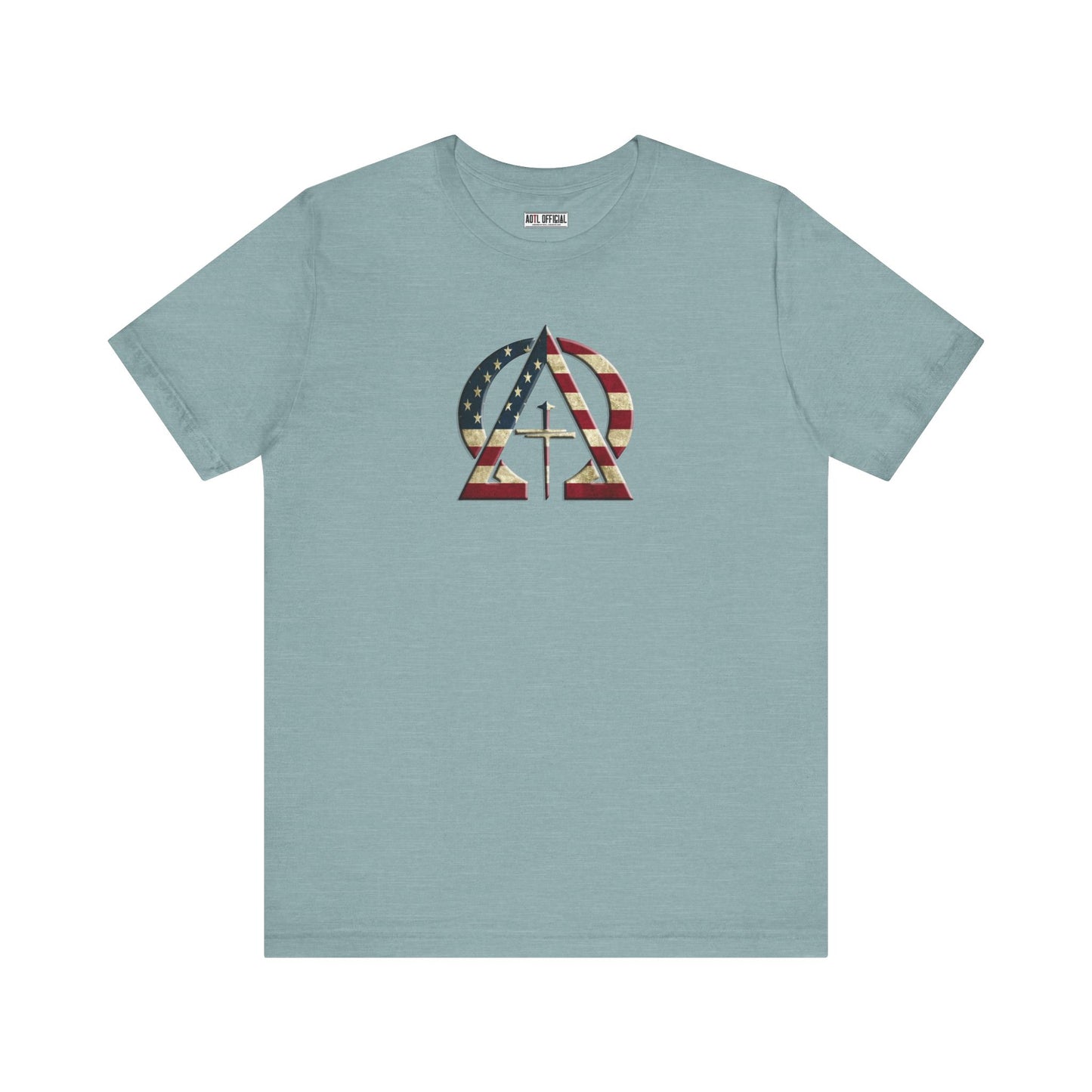 Alpha & Omega Vintage United States Of America Unisex Short Sleeve Tee