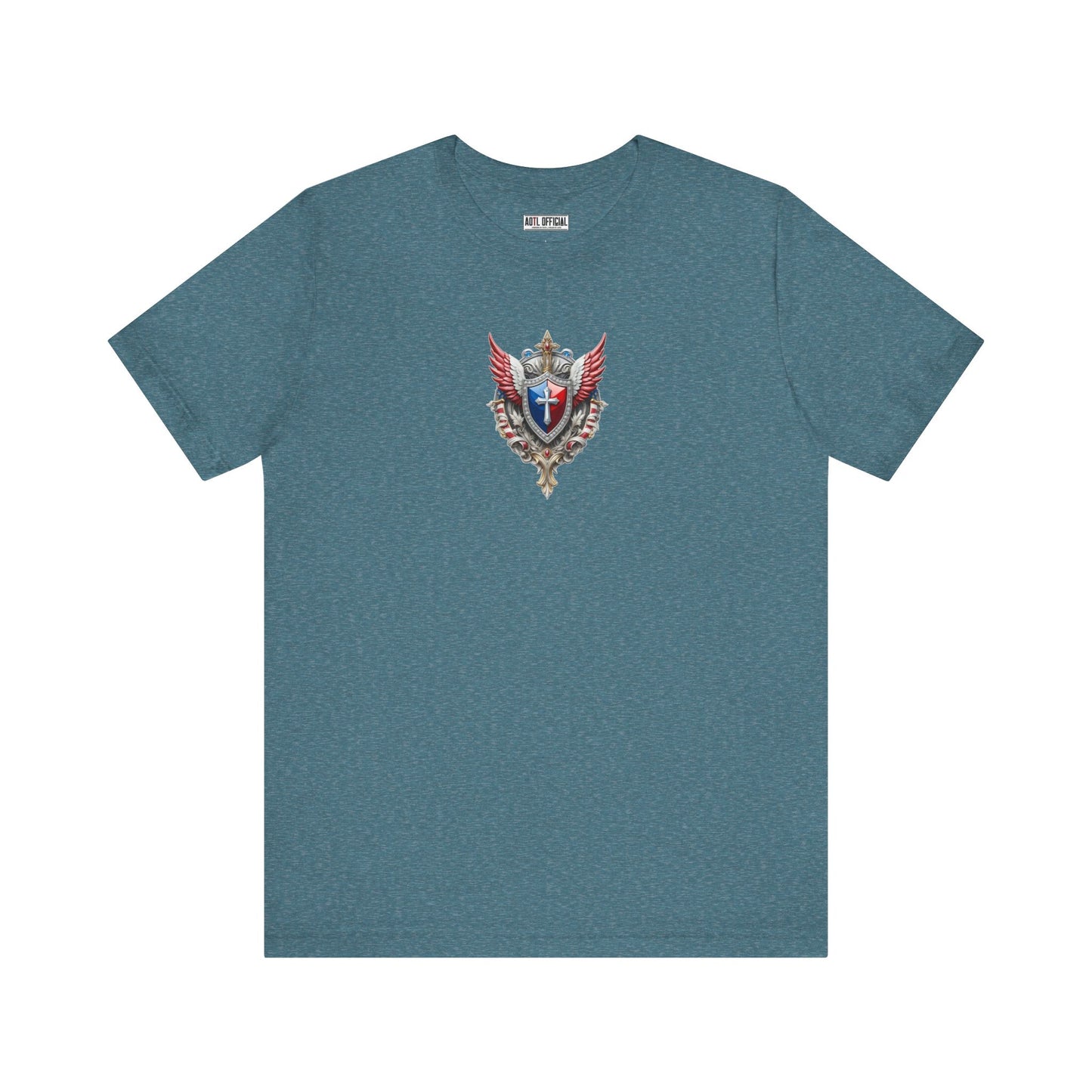 Celestial Heritage Christian Patriotic Unisex Short Sleeve Tee