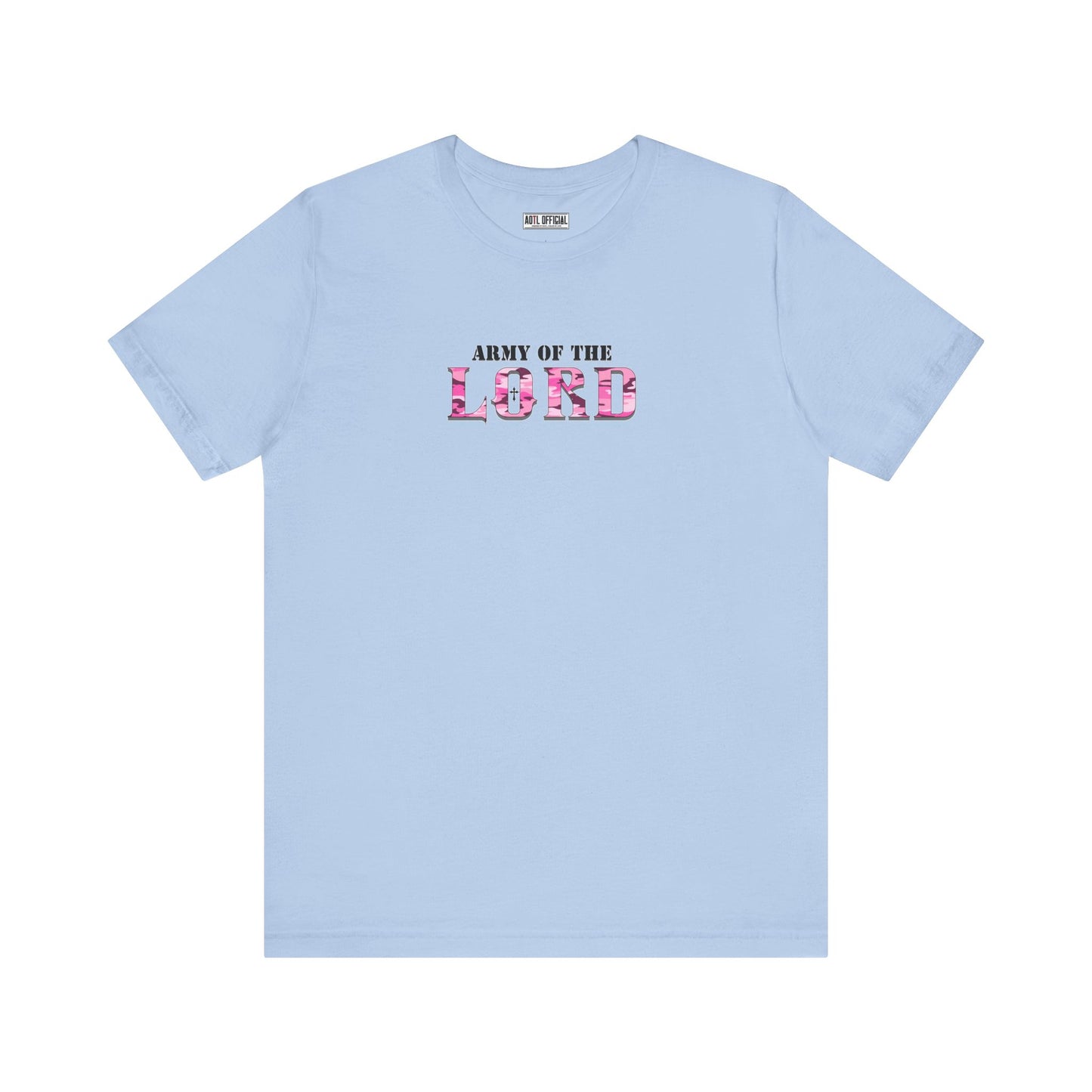 Pink Army Of The Lord Unisex Short Sleeve Tee