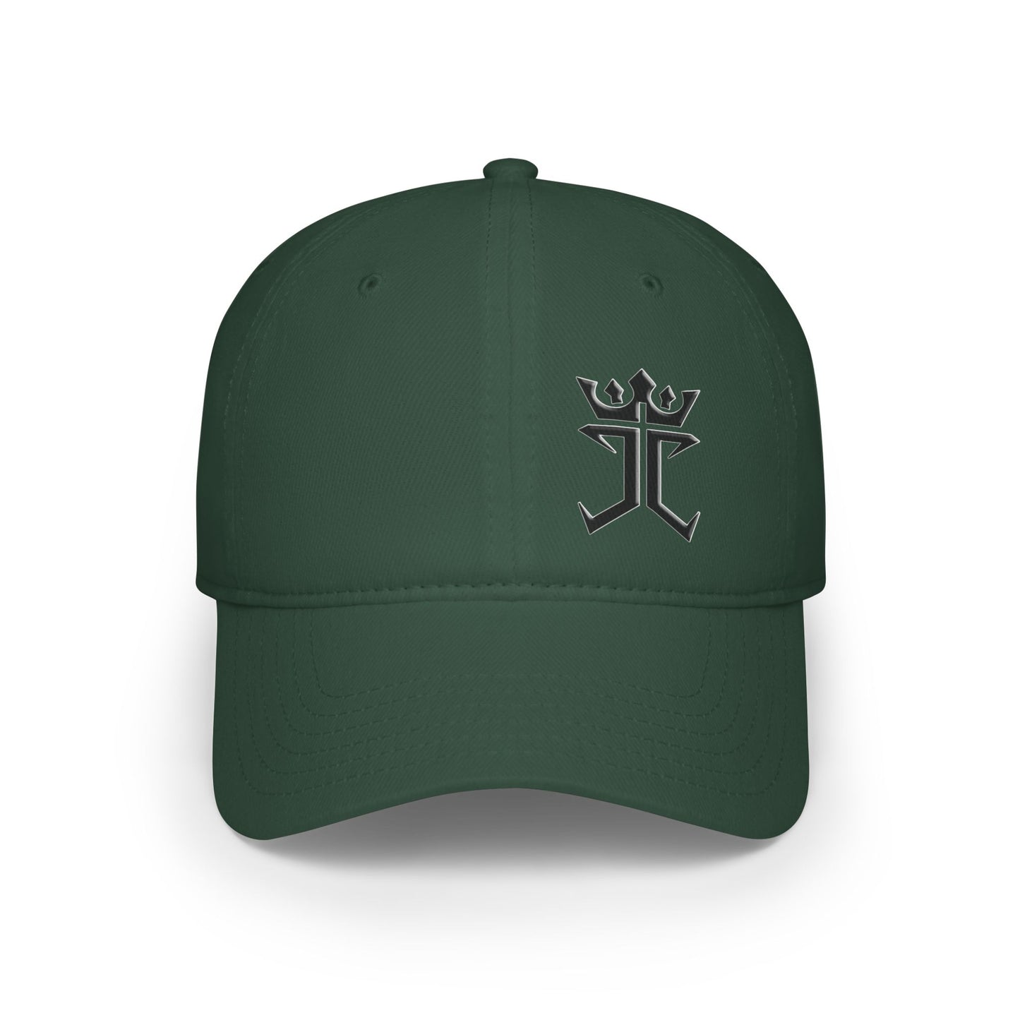 Jesus Christ Is King Logo Christian Baseball Cap