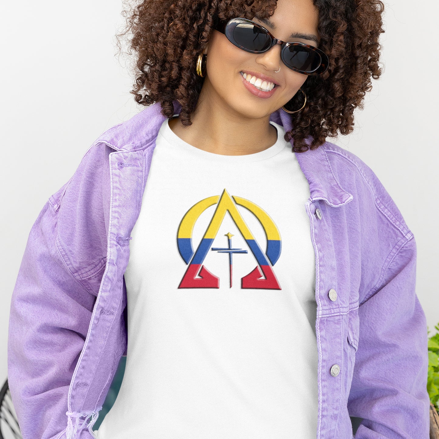 Alpha & Omega Columbia Unisex Short Sleeve Tee