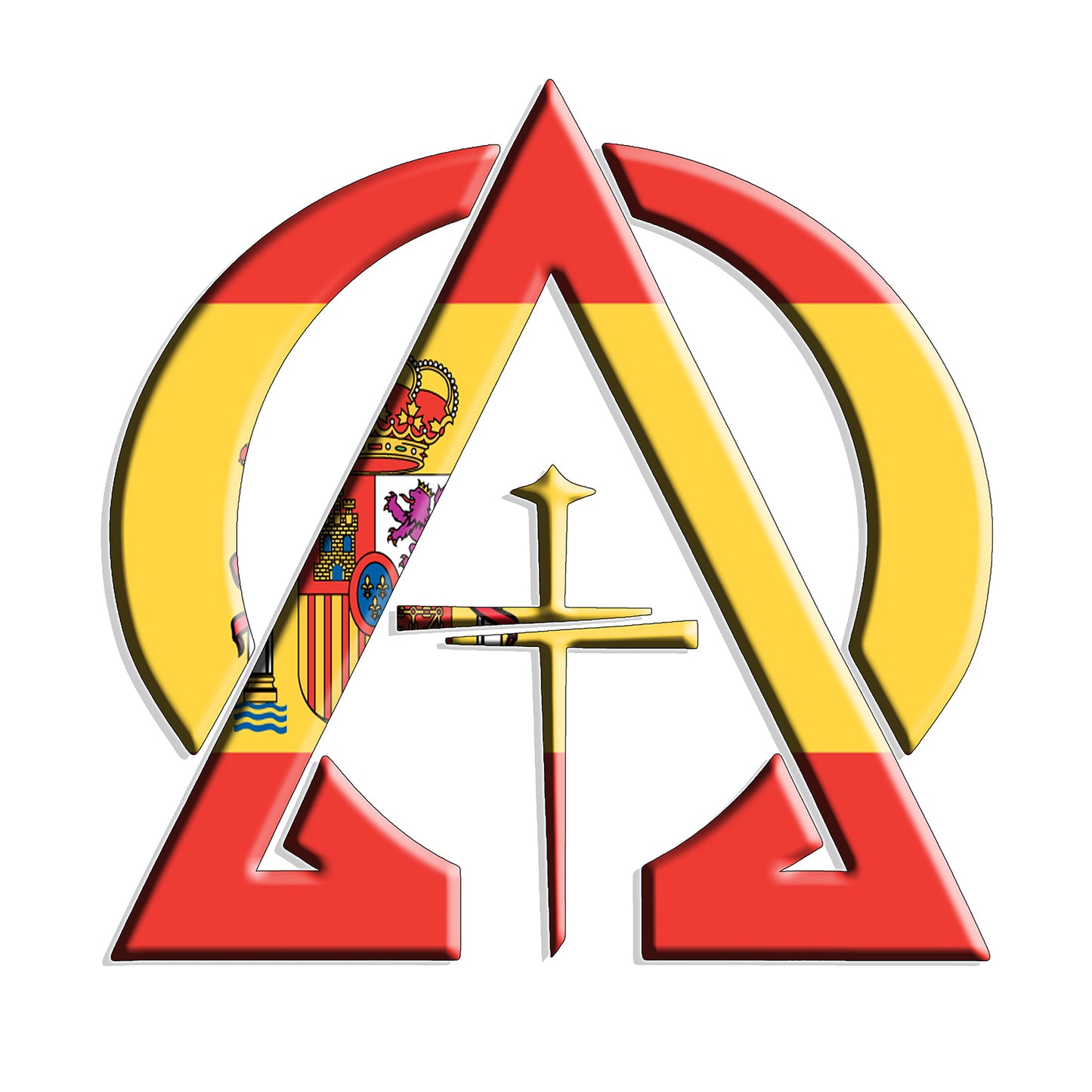 Alpha & Omega Spain Unisex Short Sleeve Tee