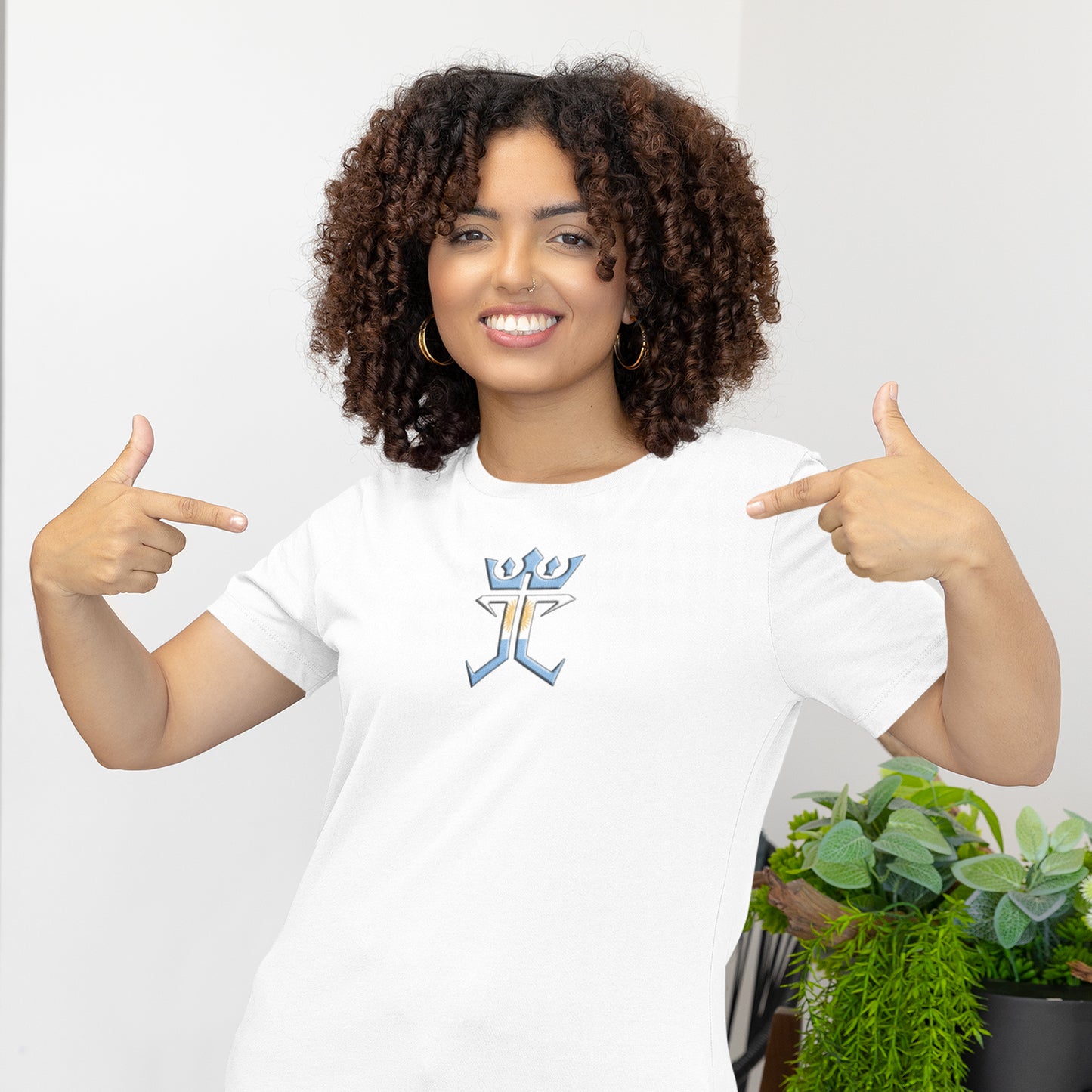 Christ Is King In Argentina Unisex Short Sleeve Tee