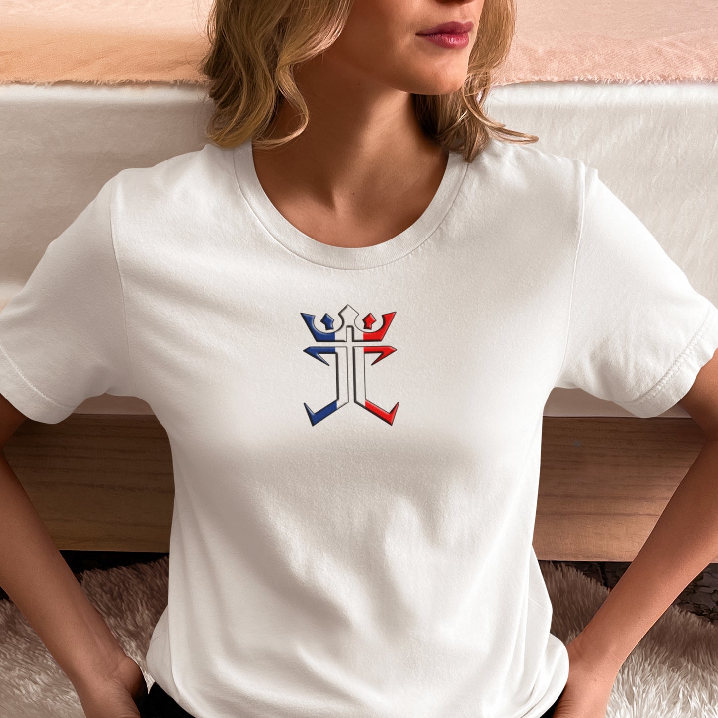 Christ Is King In France Unisex Short Sleeve Tee