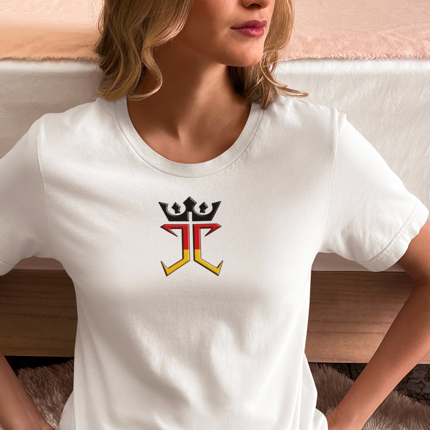 Christ Is King In Germany Unisex Short Sleeve Tee