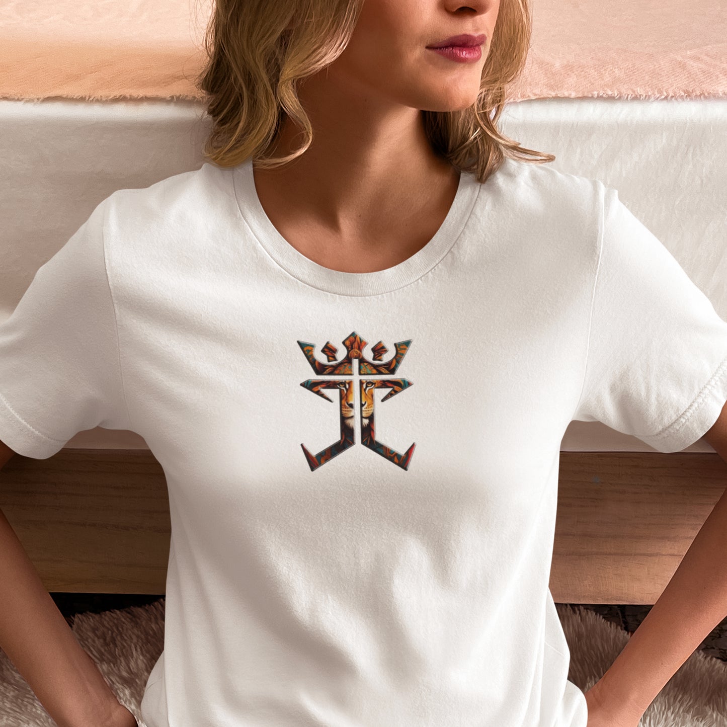 JC Lion Of Judah Logo Unisex Short Sleeve Tee