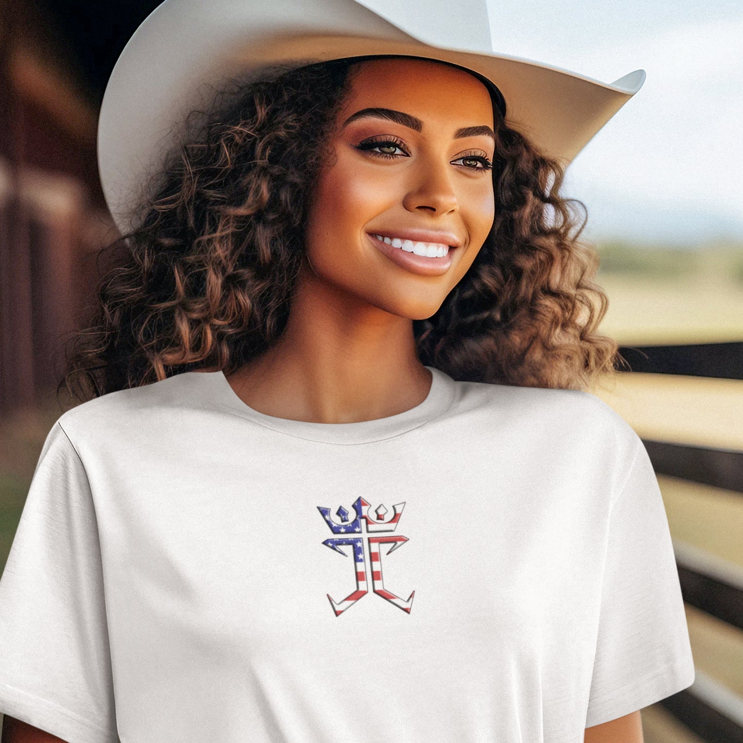 Christ Is King In The United States Unisex Short Sleeve Tee